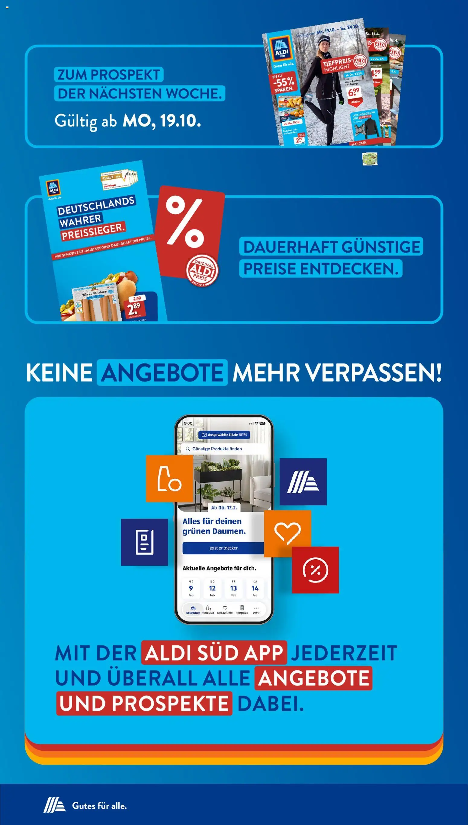 Aldi Süd Prospekt Prospekt in Deutschland