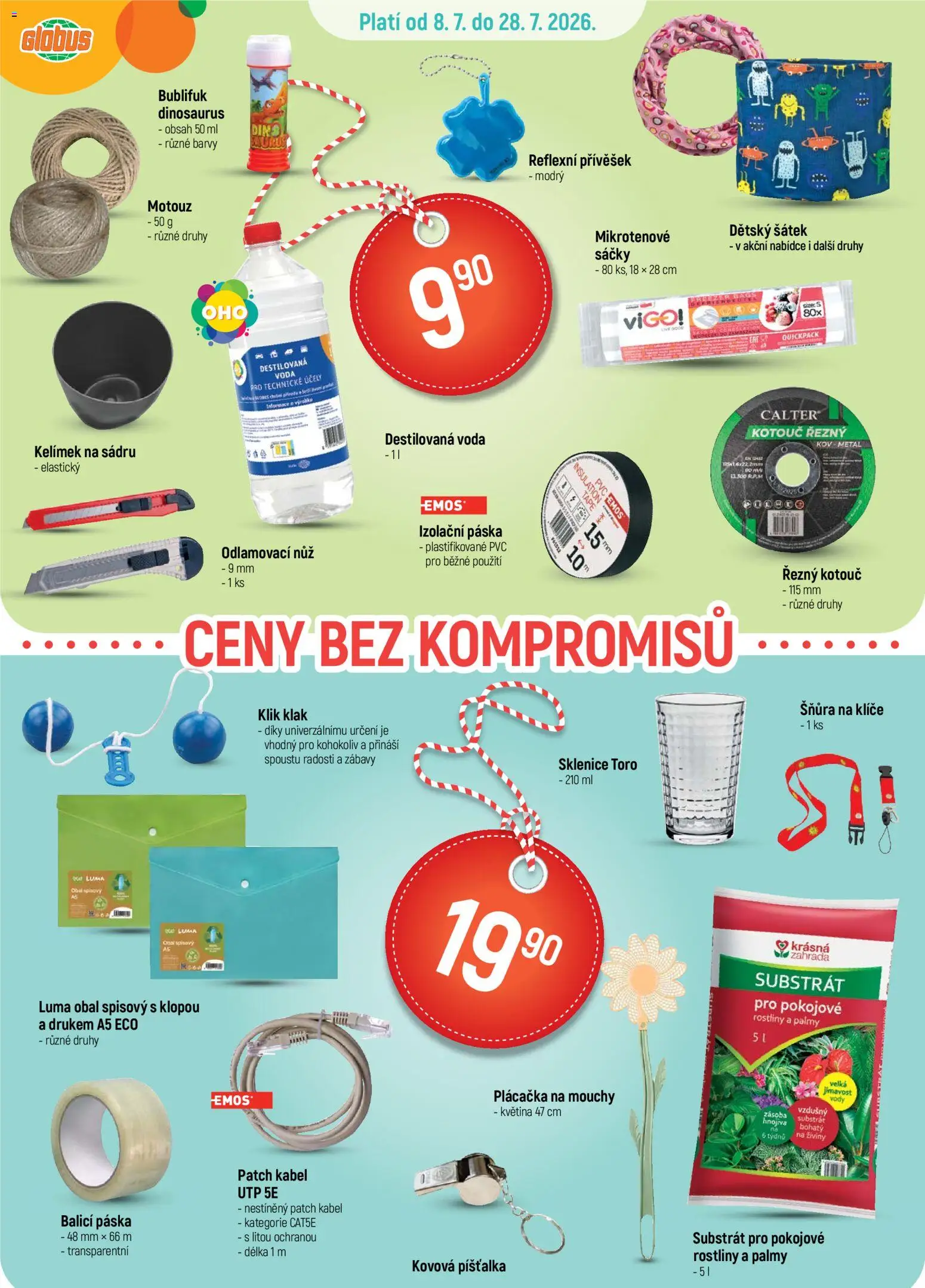 Globus leták od 08.07.2026 💥 Nenechte si ujít TOP nabídky! ⭐ | Česko