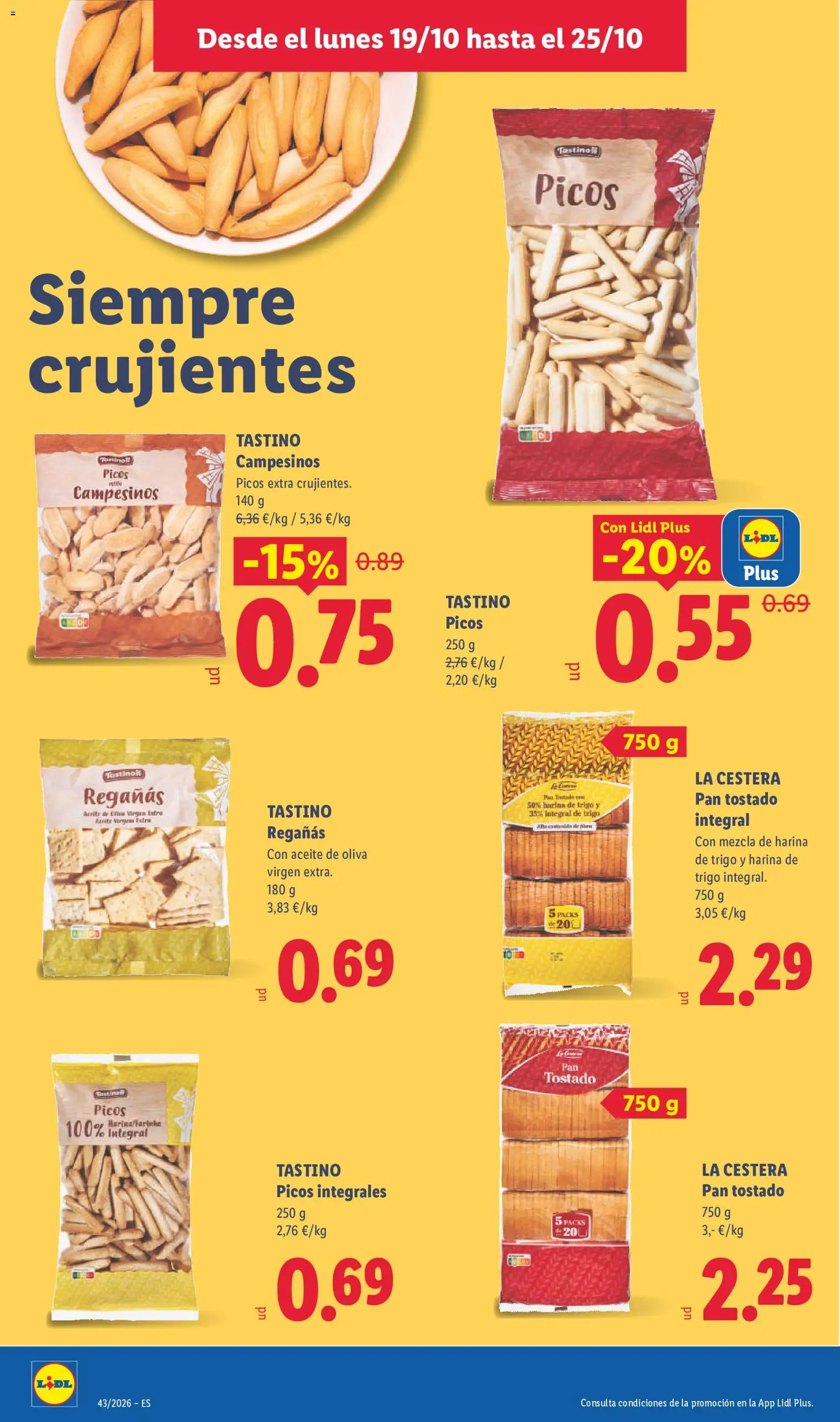 Lidl folleto Folleto in España