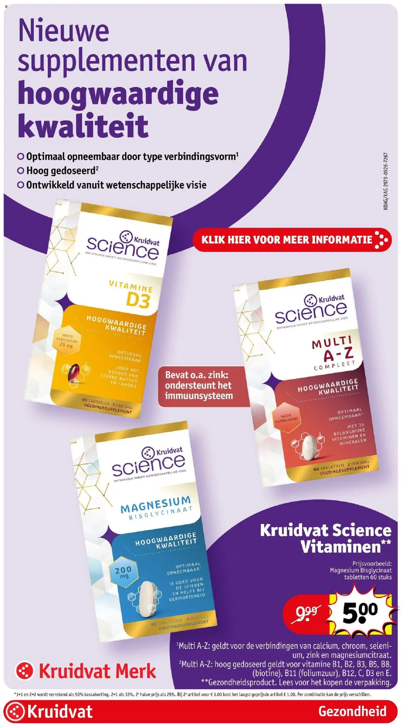 Kruidvat folder Folder in Nederland