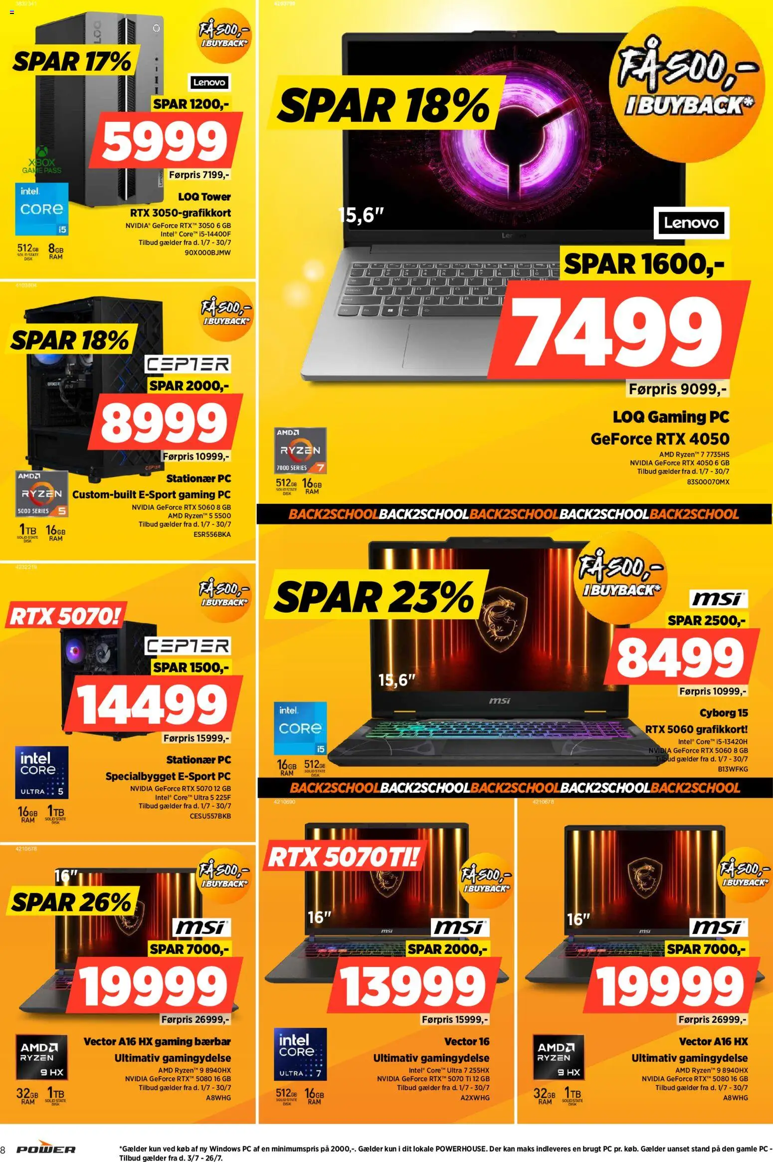 🛍️ Power - Tilbudsavis fra 10/07/2026 » Se eksklusive tilbud og spar penge i dag! 💰 | Danmark