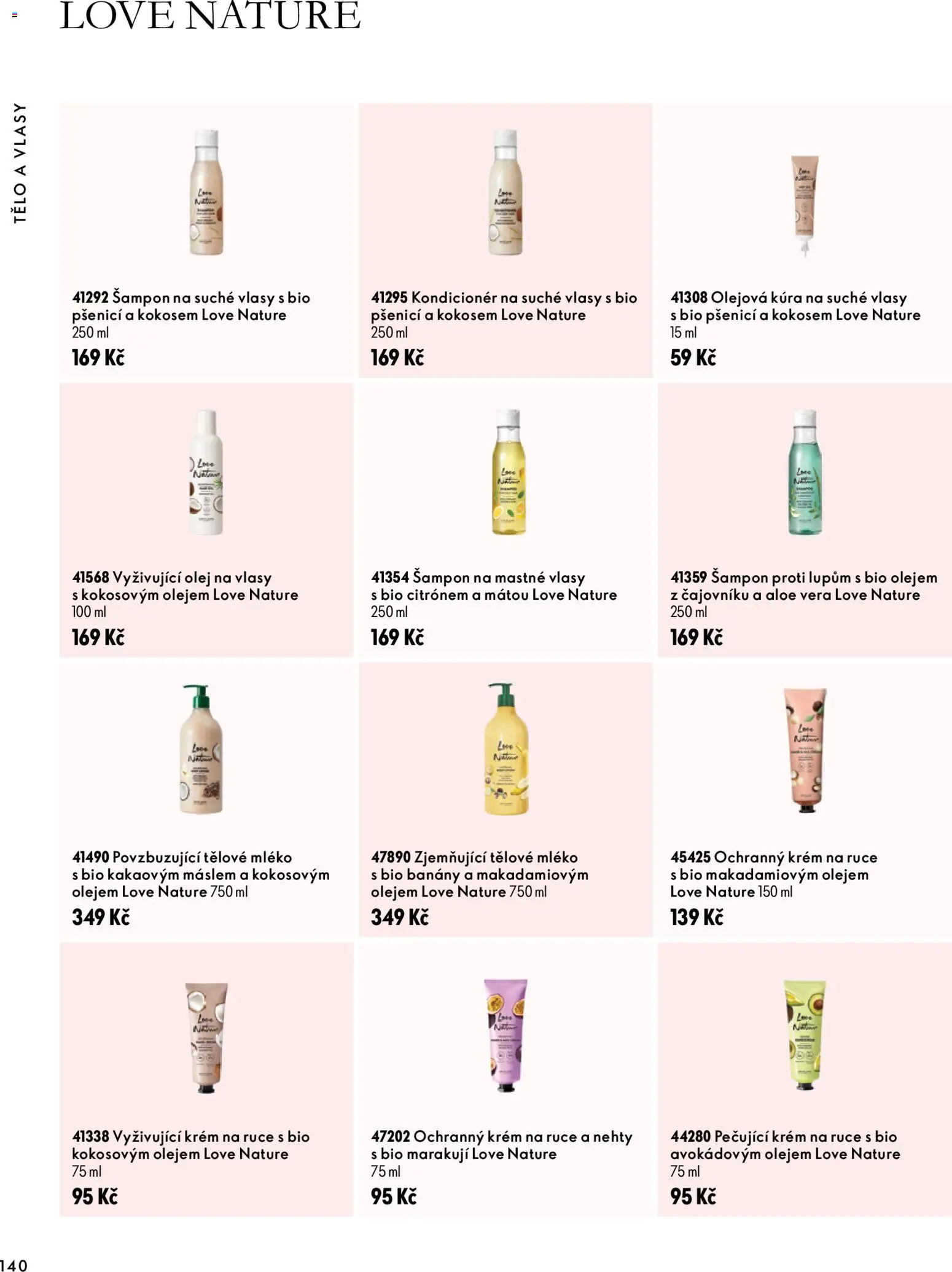 Oriflame katalog Novage+ Proceuticals Leták in Česko