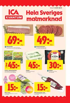 ICA Kvantum ICA Kvantum erbjudanden
