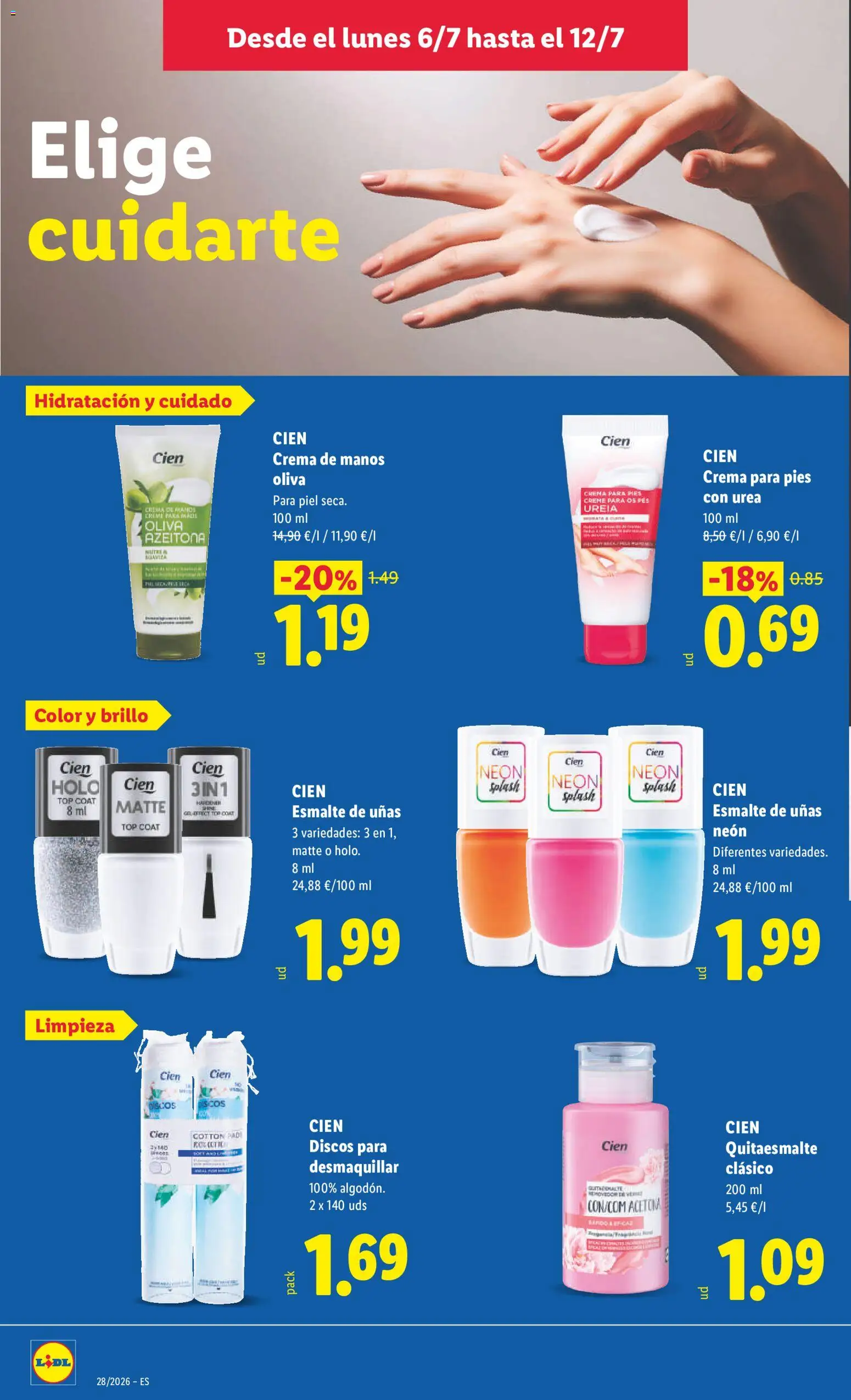 Lidl folleto desde 06/07/2026 | ¿Cómo obtener un descuento limitado? ¡Ahorra hoy mismo! | España