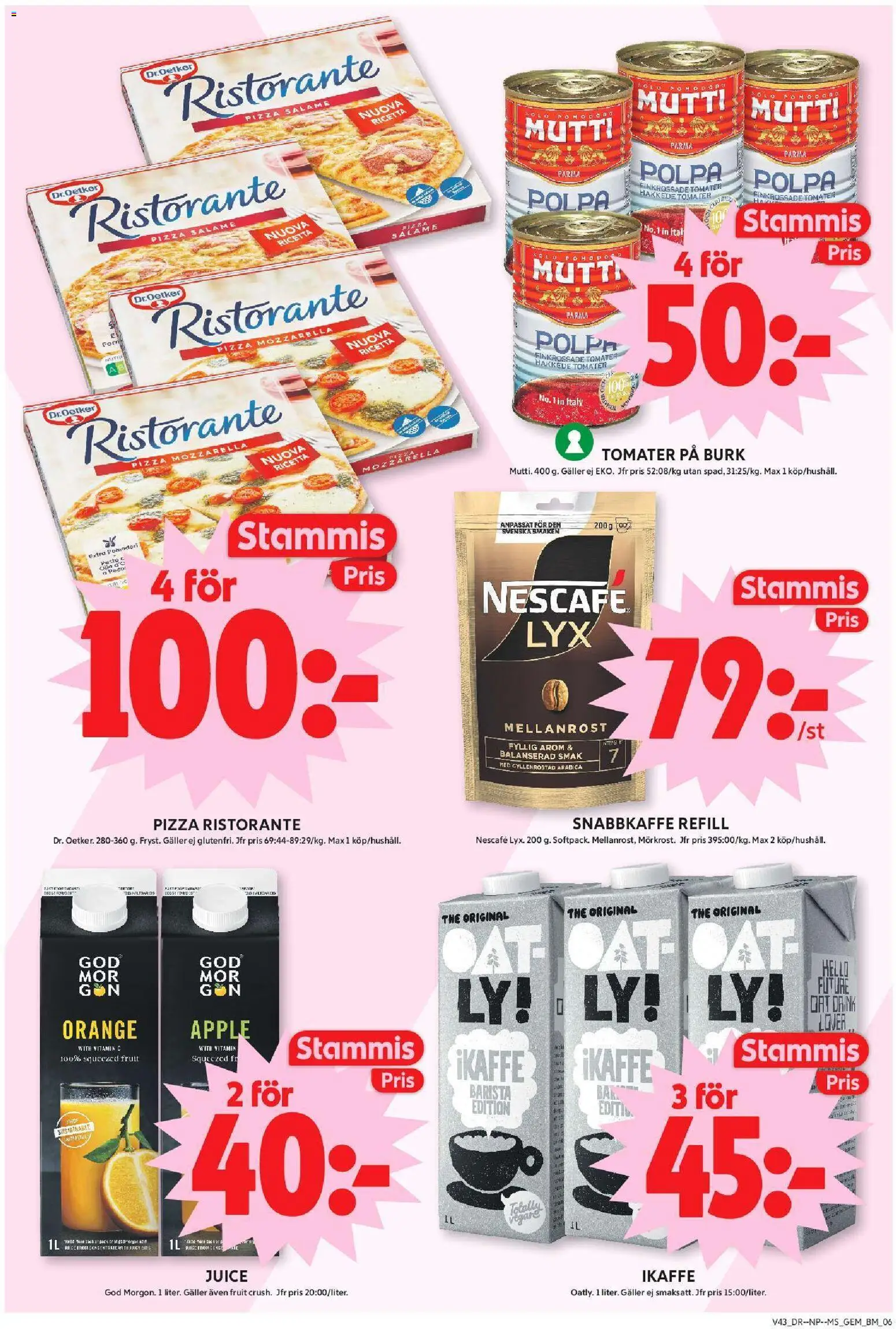 ICA Maxi erbjudanden Reklamblad in Sverige