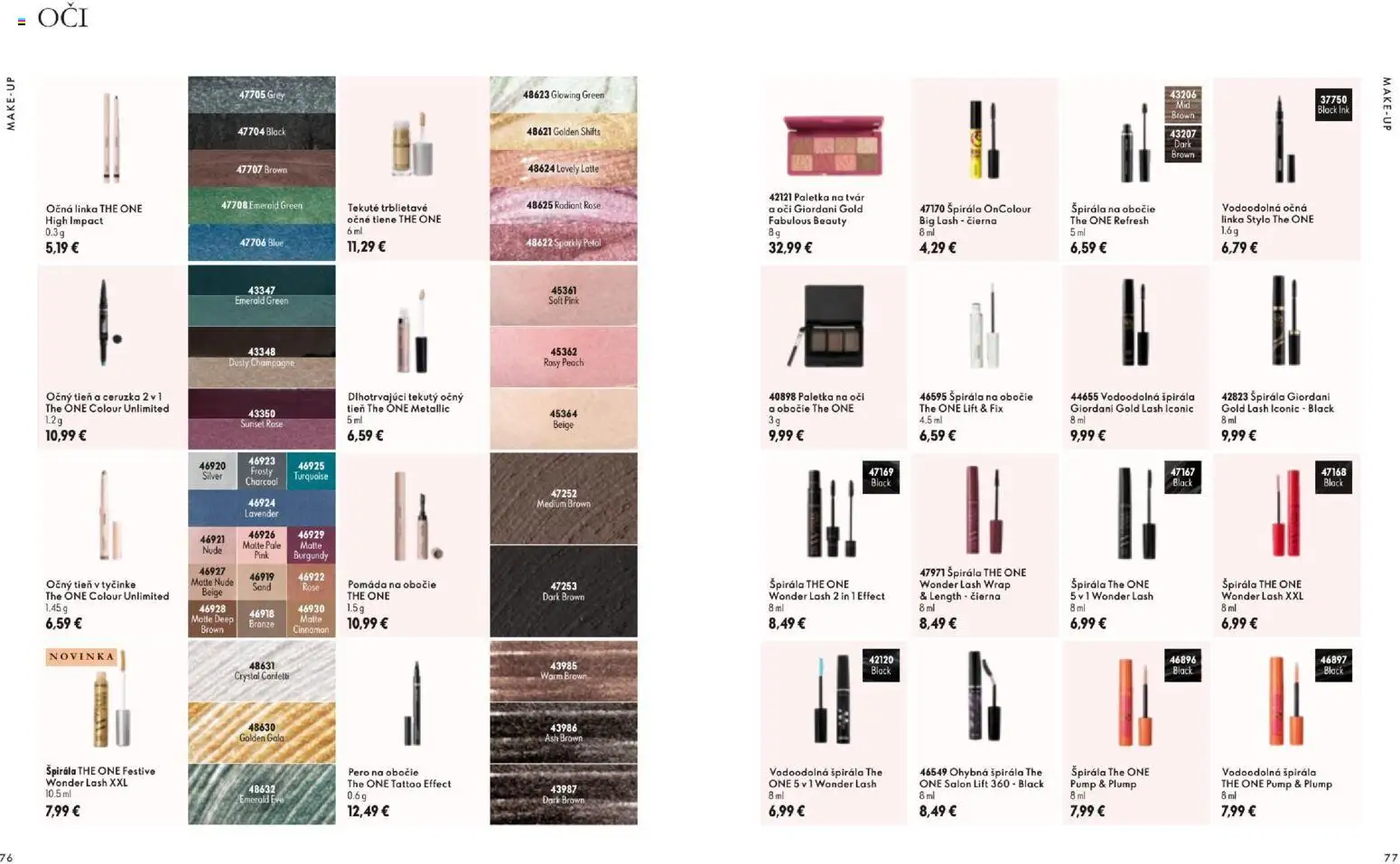 Oriflame katalóg 16 2026 Leták in Slovensko