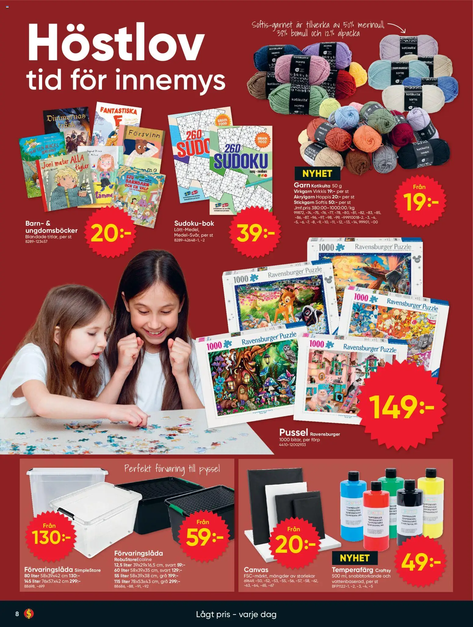 Dollar Store erbjudanden Reklamblad in Sverige