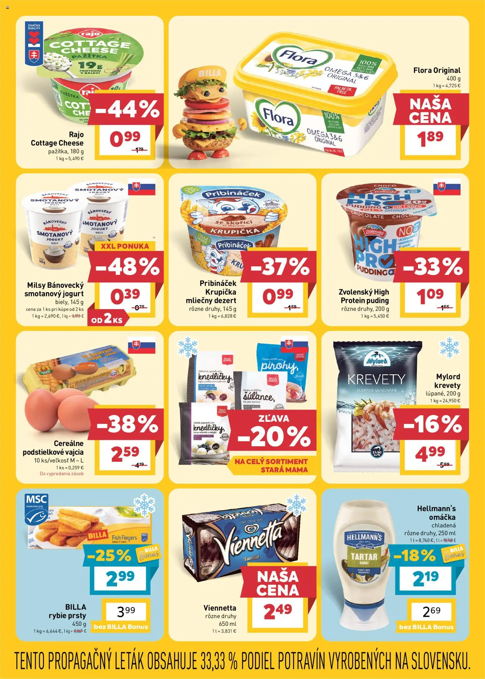 Billa leták Leták in Slovensko