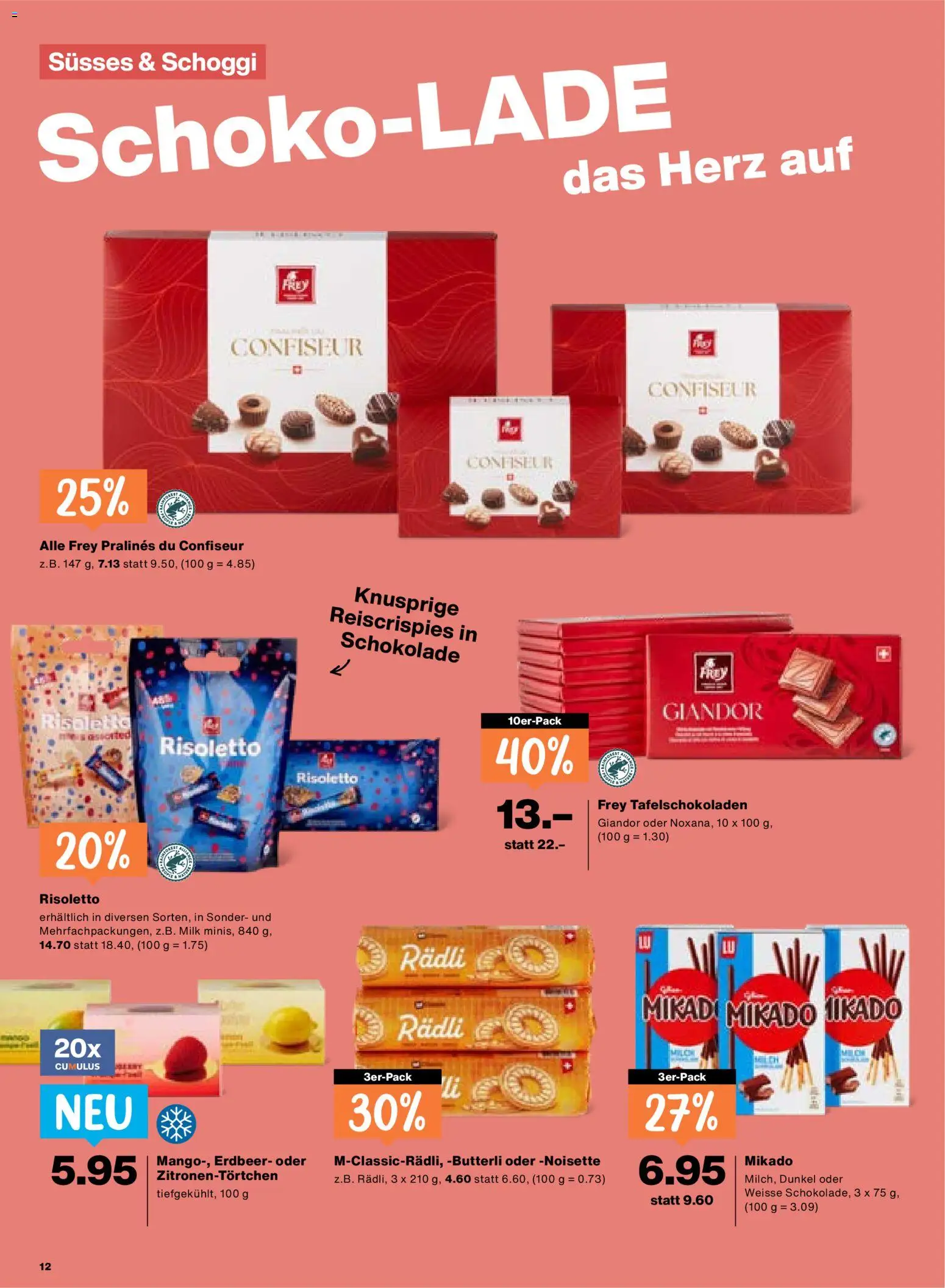 Migros aktionen Prospekt in Schweiz