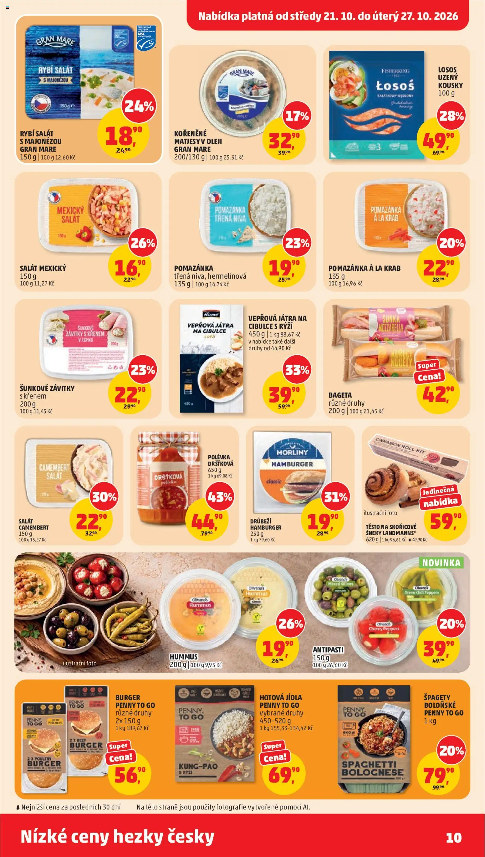 Penny Market leták Leták in Česko