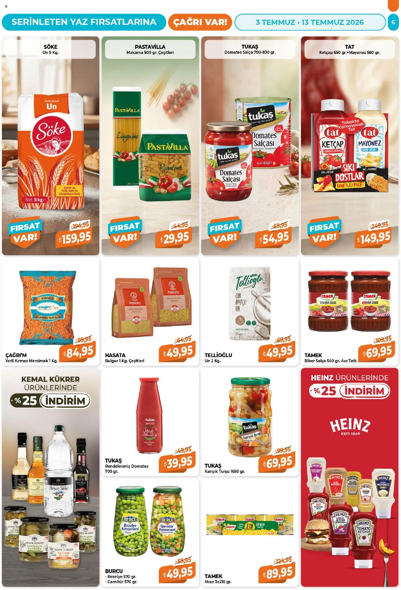 🛍️ Çağrı Market Katalog, 03 Temmuz 2026 itibariyle » Özel fırsatları keşfedin ve bugün tasarruf edin! 💰 | Türkiye