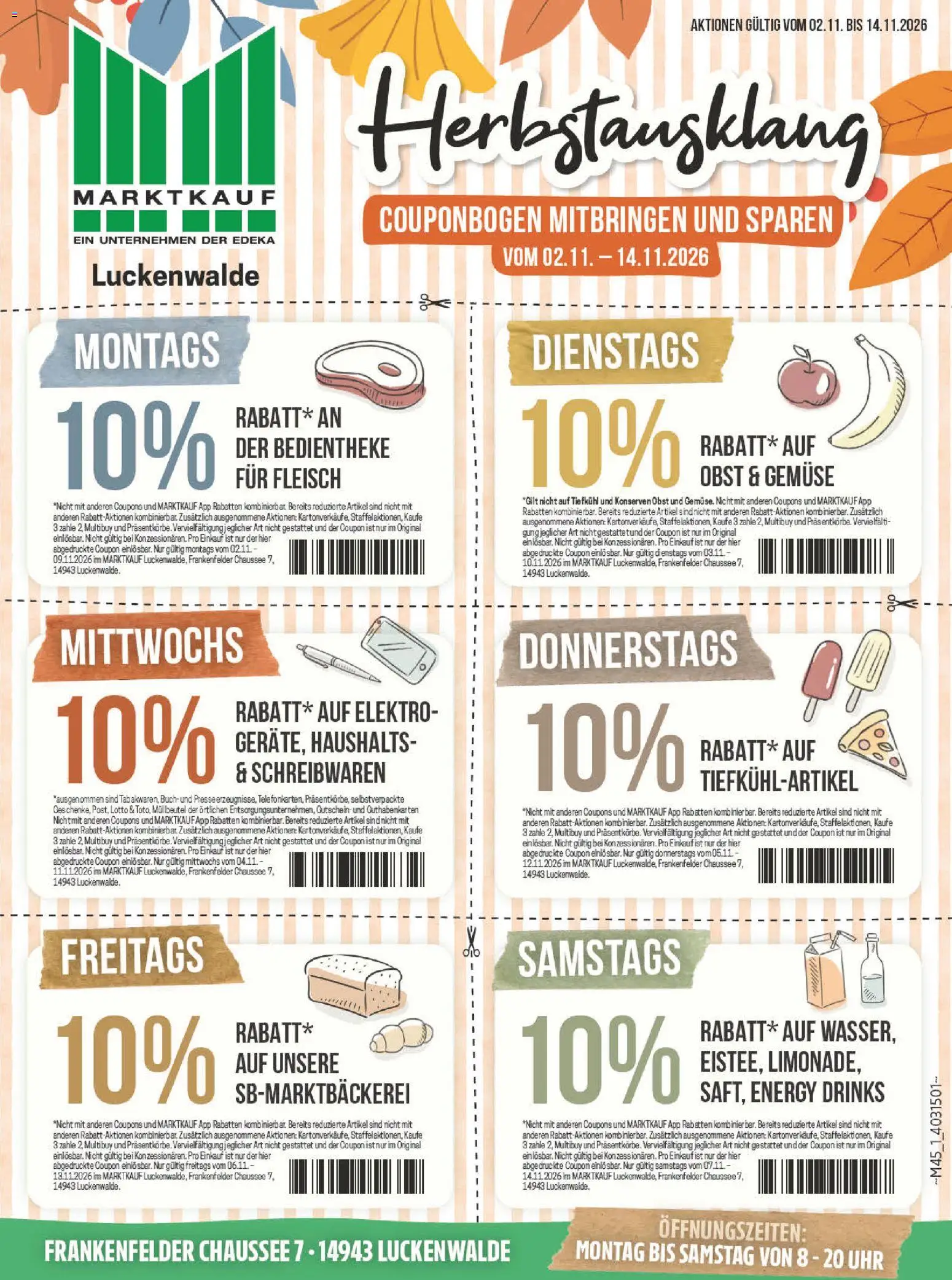 Marktkauf Prospekt Prospekt in Deutschland