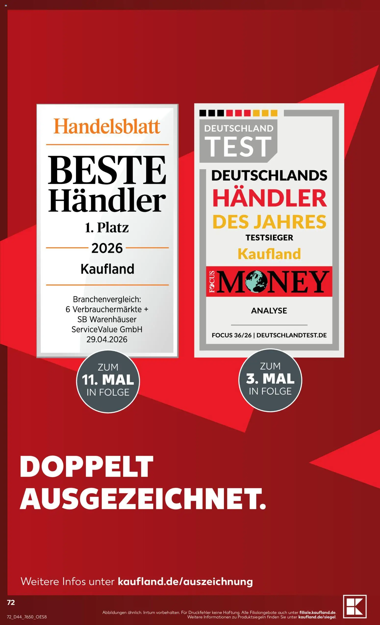 Kaufland DE -DE Folder Folder in Nederland