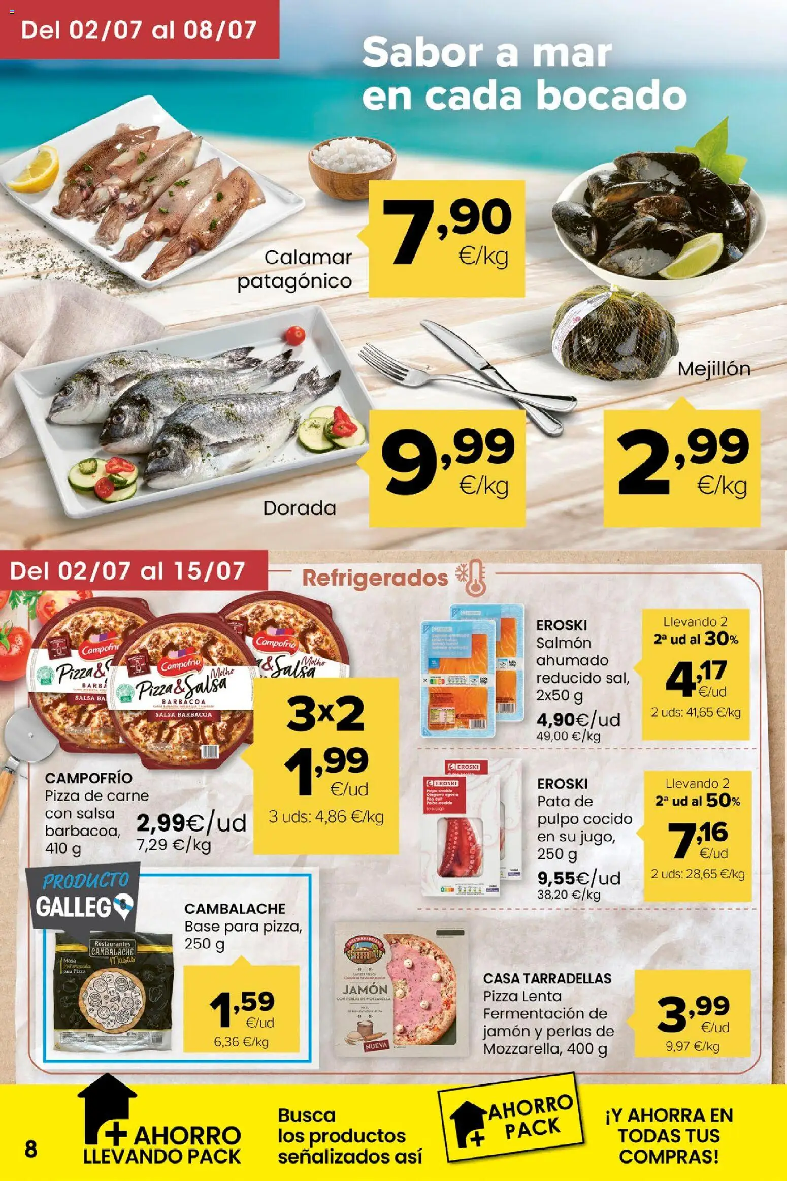 Eroski folleto desde 02/07/2026 | ¿Cómo obtener un descuento limitado? ¡Ahorra hoy mismo! | España
