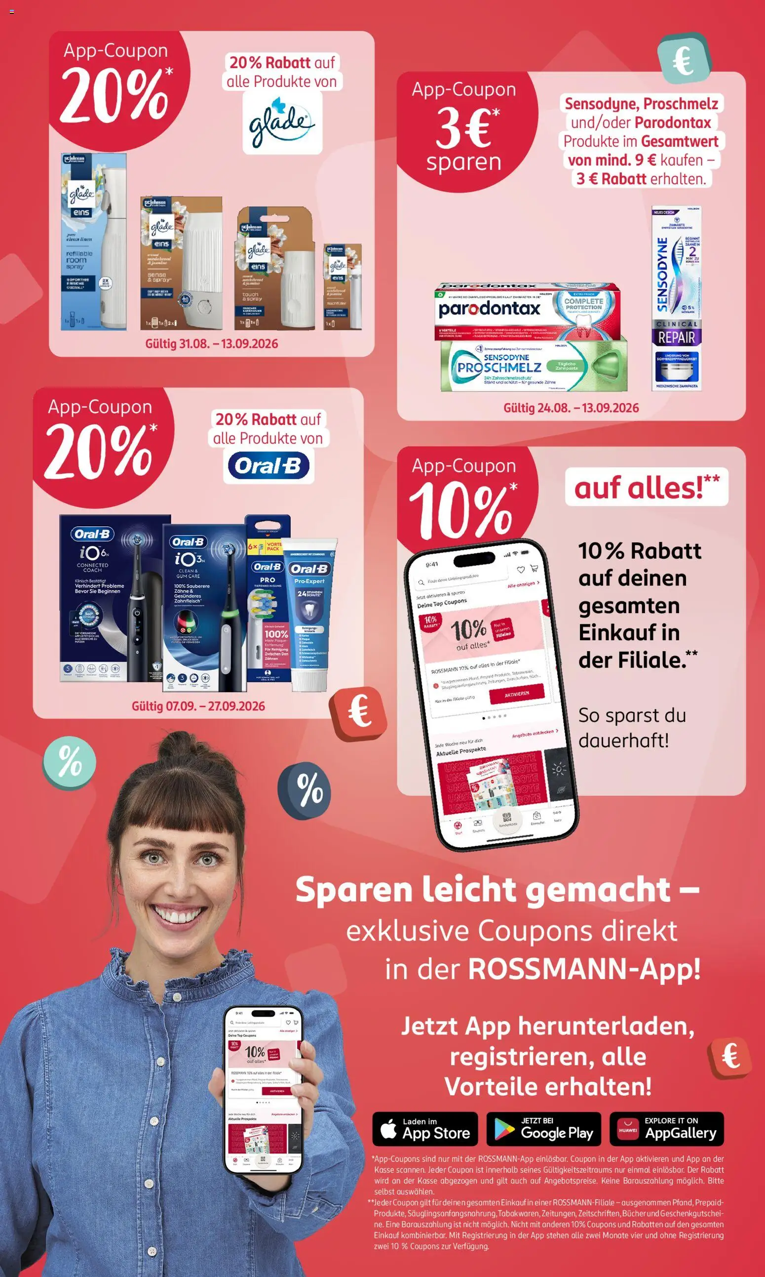 Rossmann App-Angebote Prospekt in Deutschland