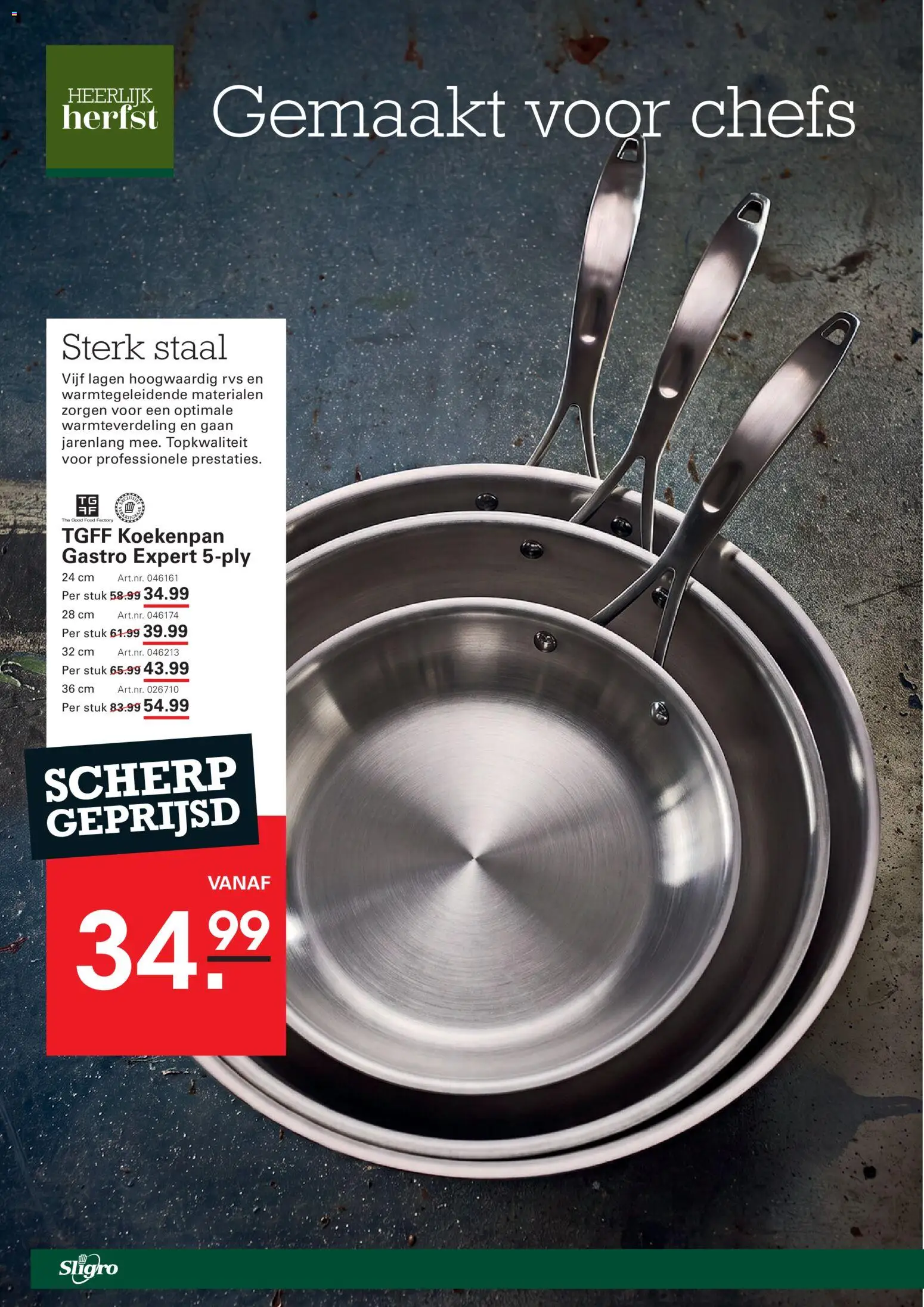 Sligro folder Folder in België