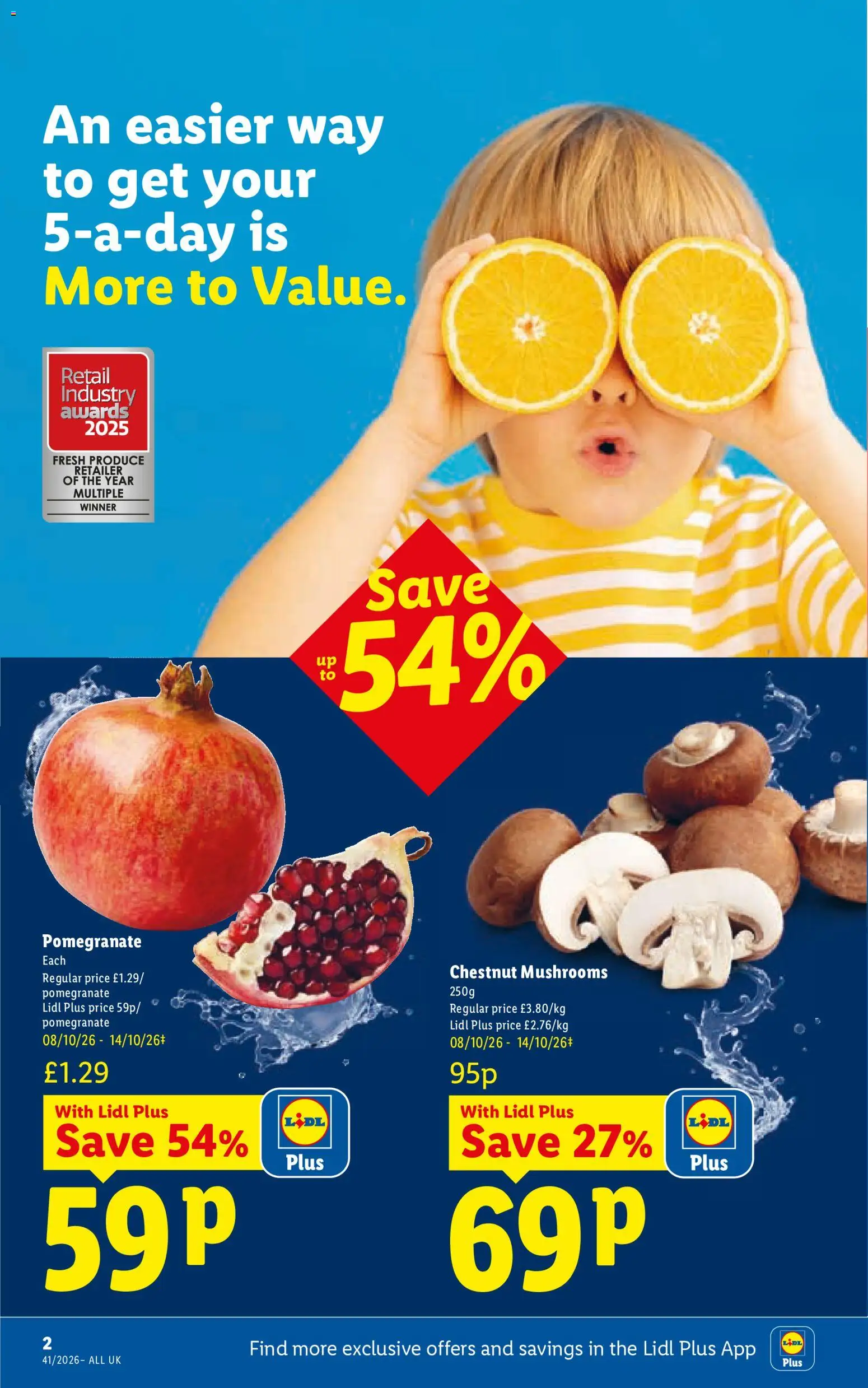Weekly offers Lidl England Leaflet in United Kingdom
