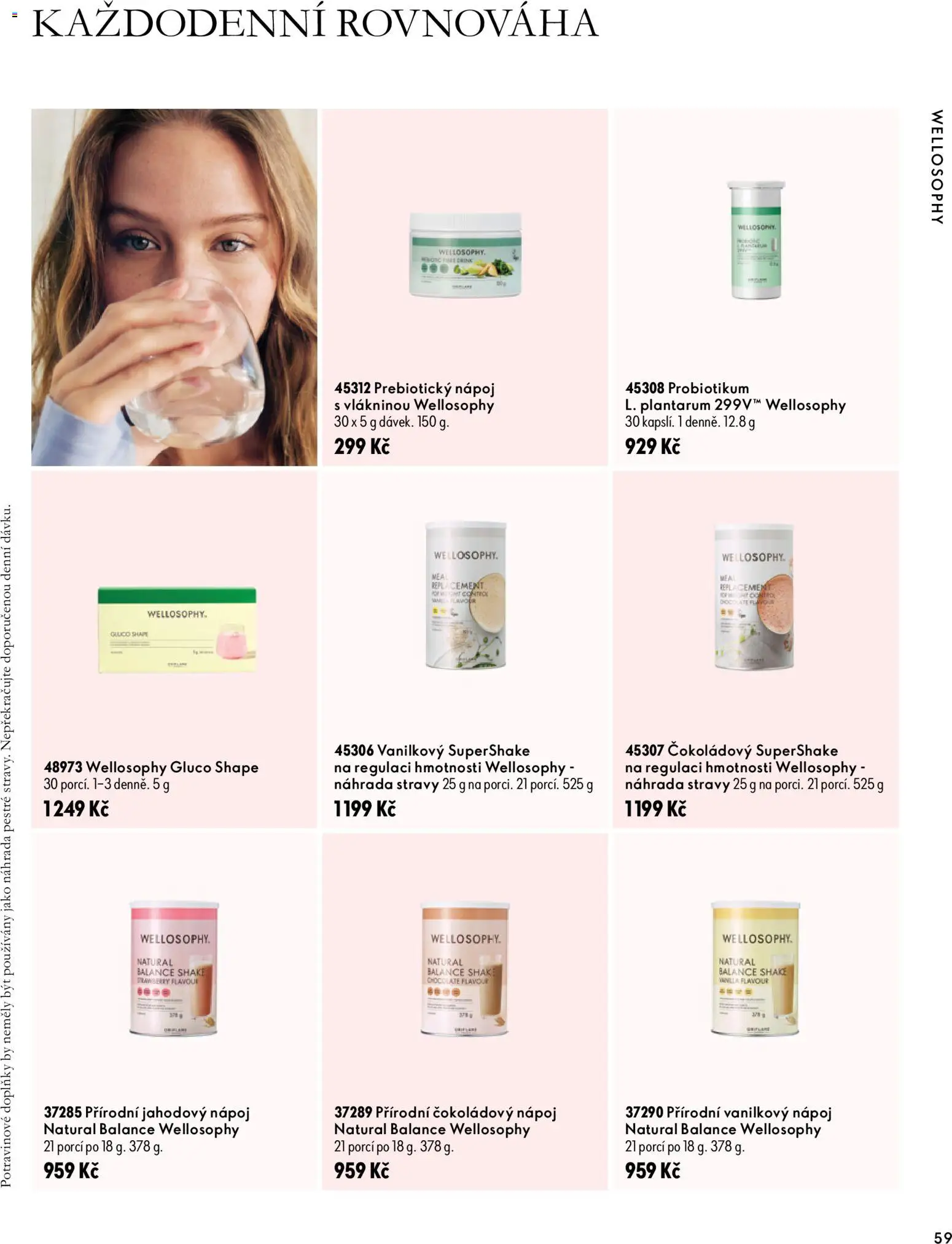 Oriflame katalog Novage+ Proceuticals Leták in Česko