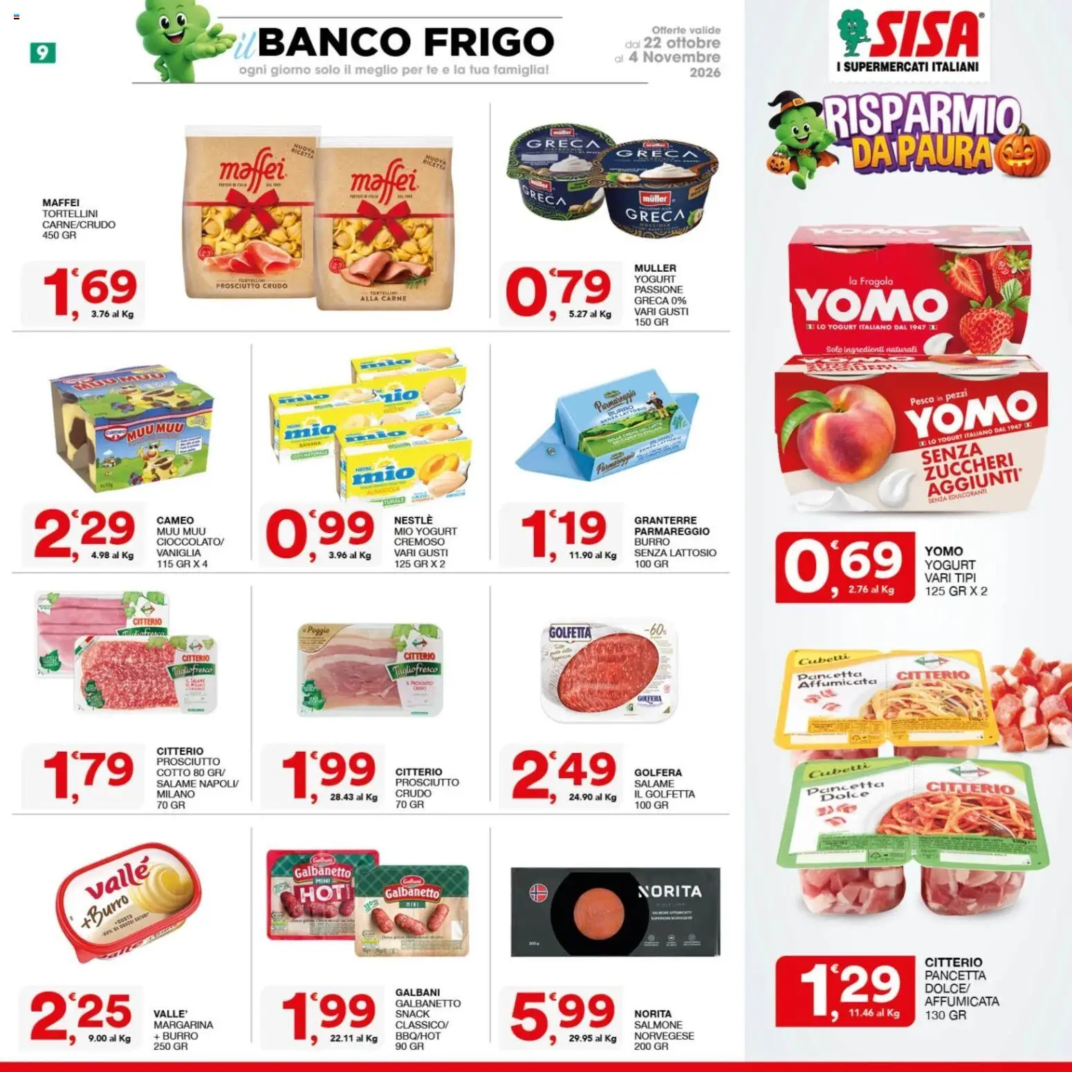 SISA volantino Volantino in Italy