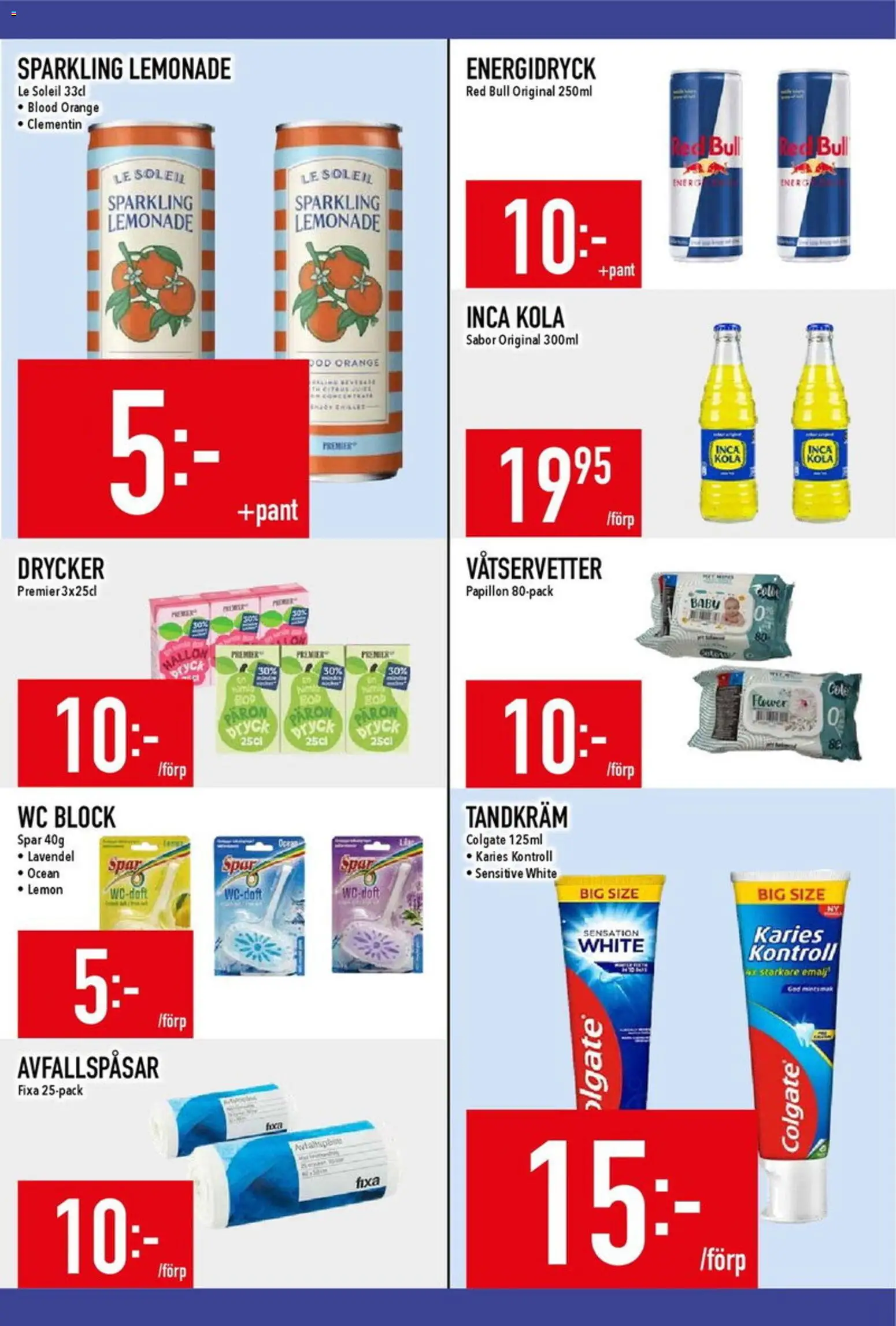 Matdax erbjudanden Reklamblad in Sverige