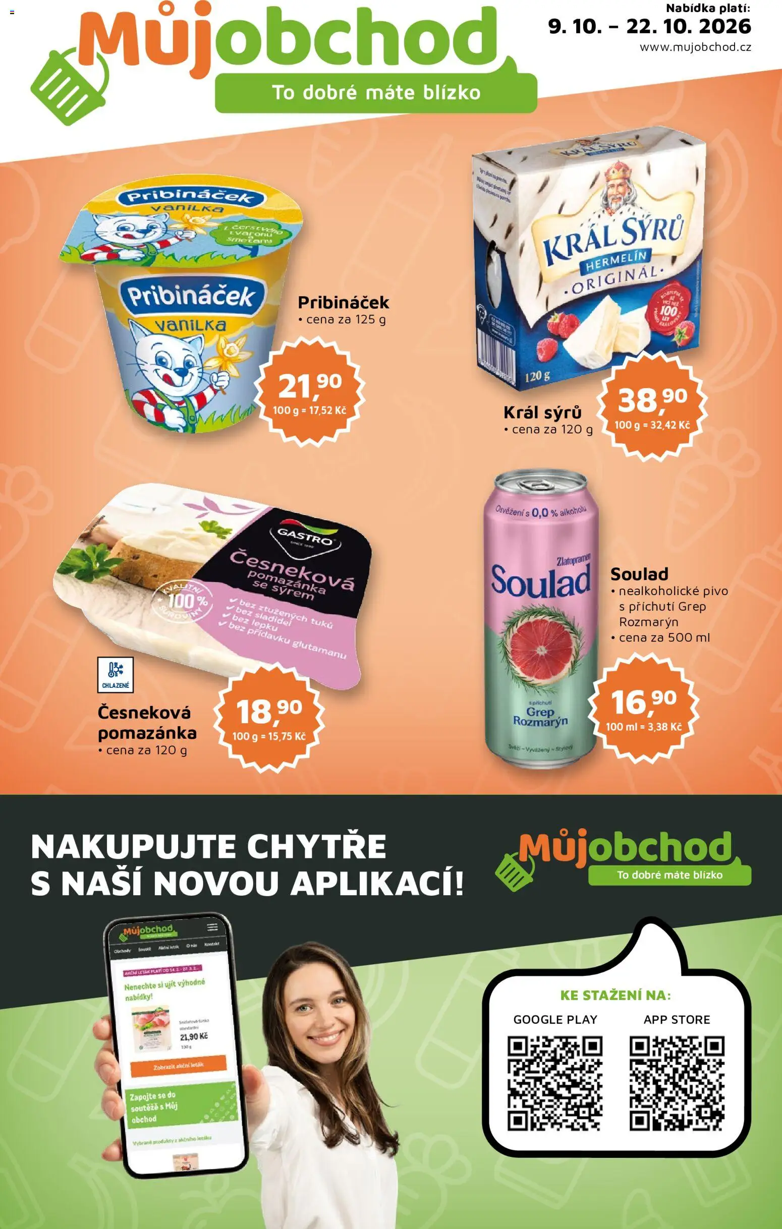 Můj obchod leták Leták in Česko