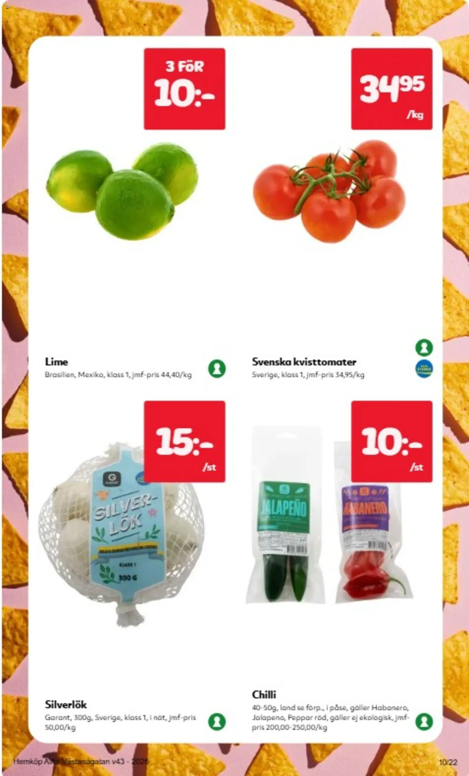 Hemköp erbjudanden Reklamblad in Sverige
