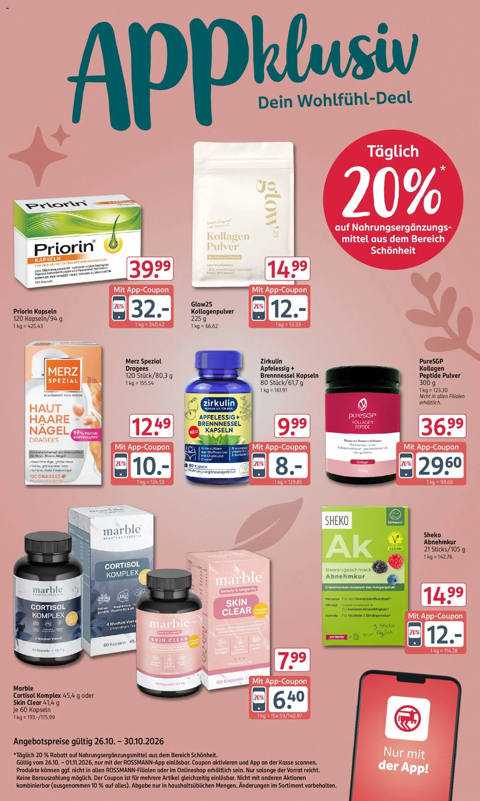 Rossmann Pre Black Week Prospekt in Deutschland