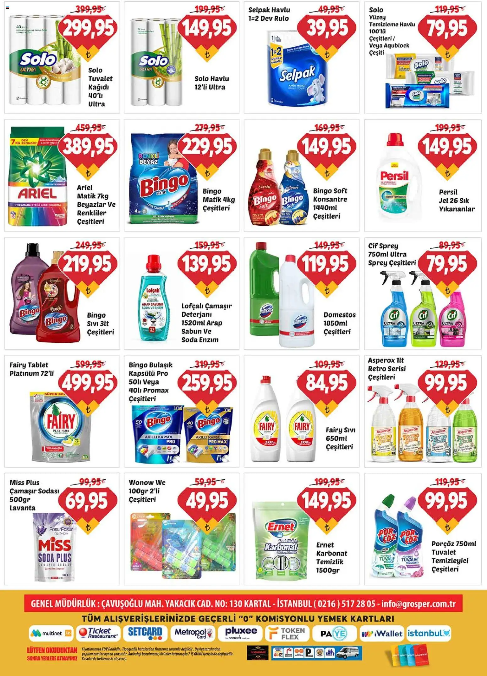 Grosper Katalog Katalog in Türkiye