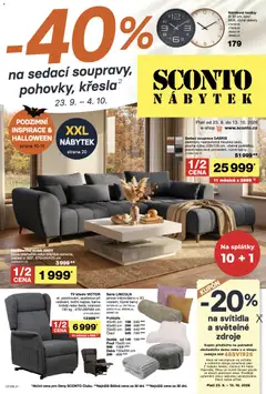 Sconto nábytek Sconto nábytek leták
