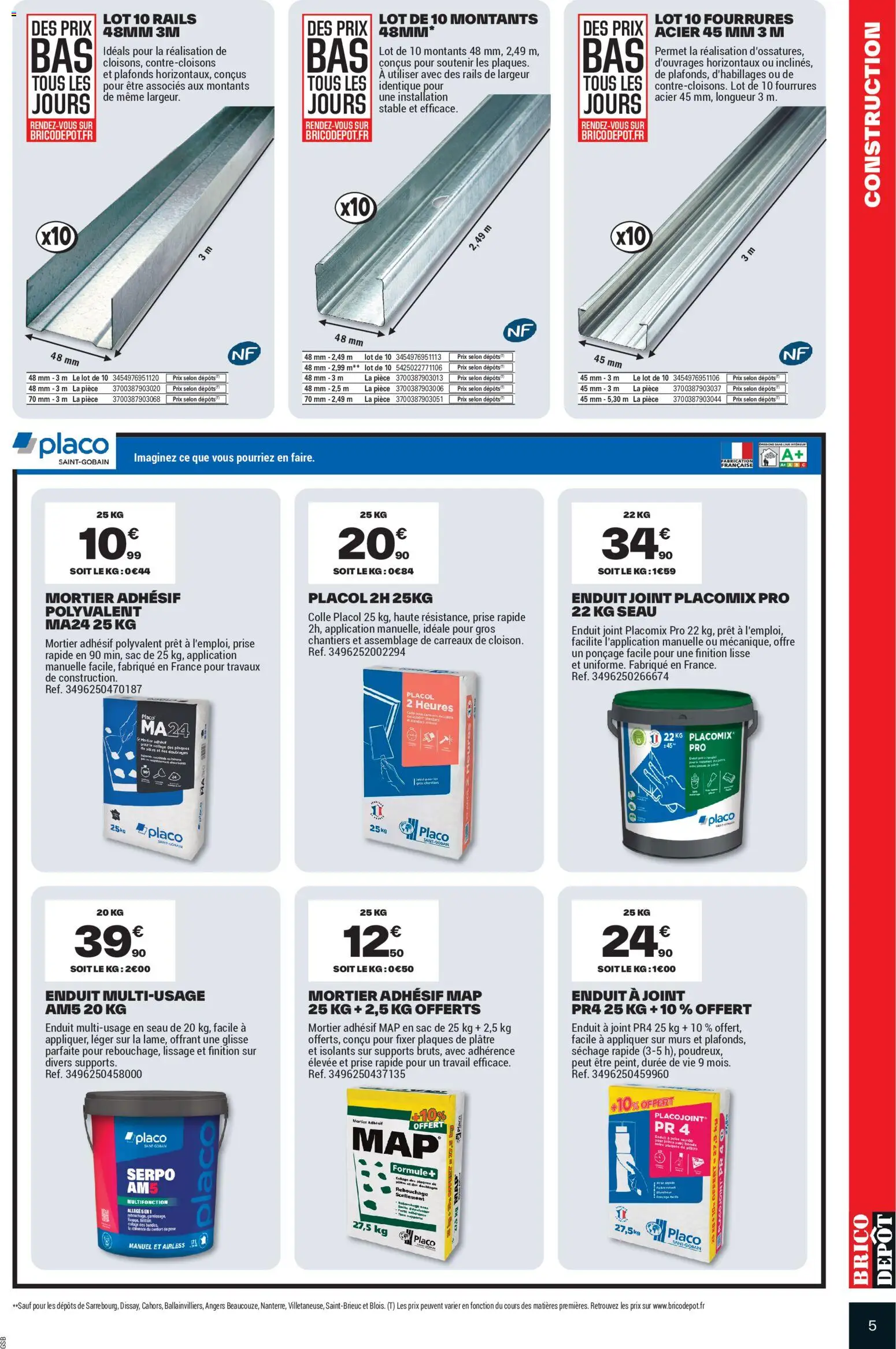 Brico Dépôt catalogue Catalogue in France