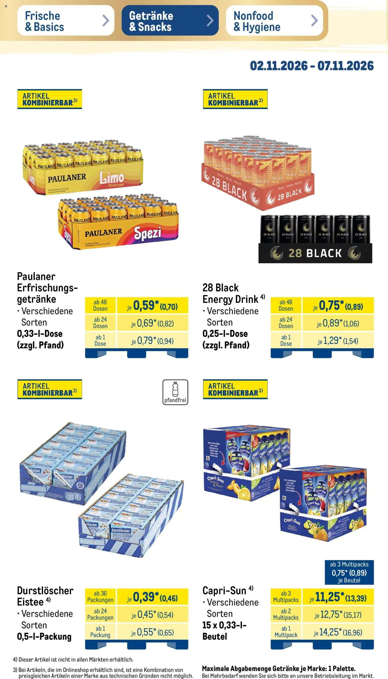 Metro Black Friday Prospekt in Deutschland