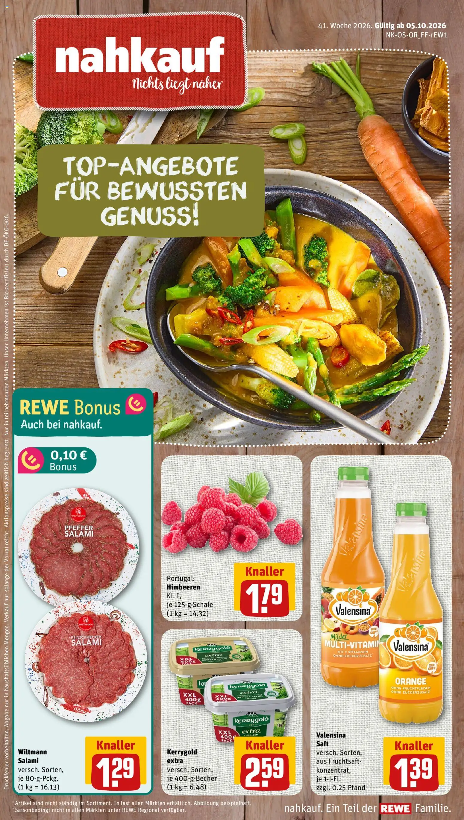Nahkauf Prospekt Prospekt in Deutschland