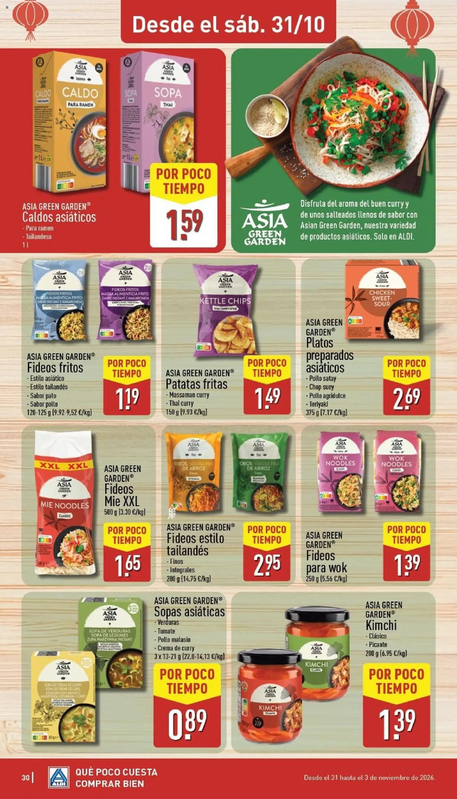 Aldi folleto Península Folleto in España