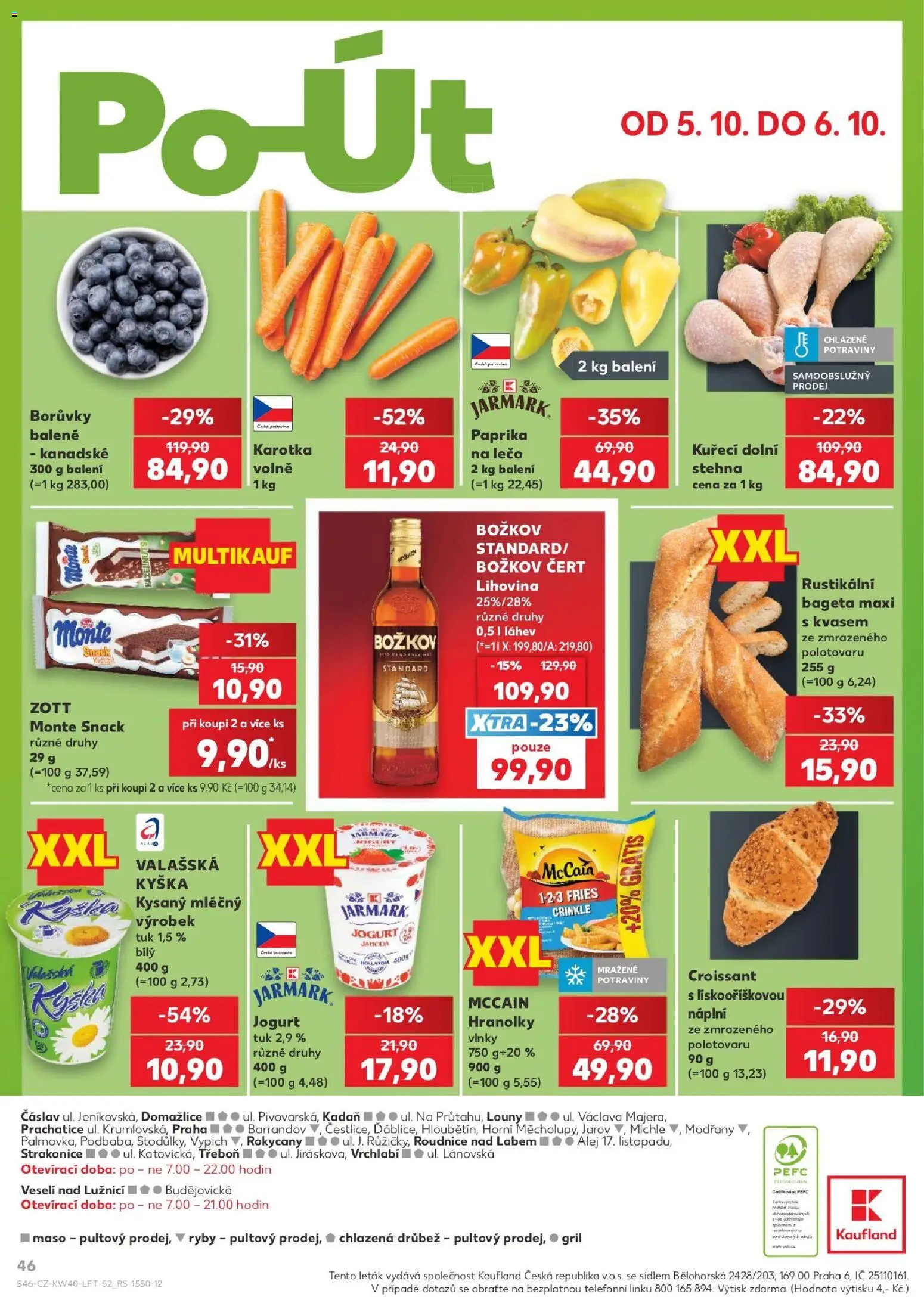Kaufland leták Leták in Česko