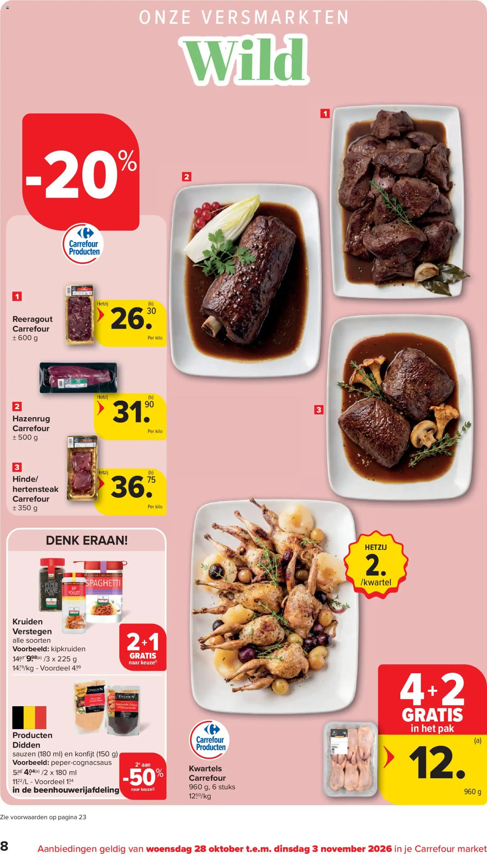 Carrefour market folder Folder in België
