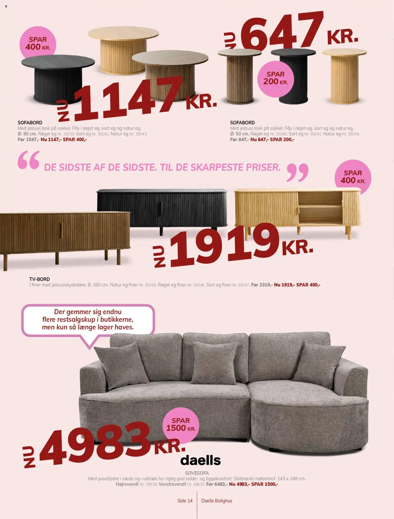 🛍️ Daells Bolighus - Tilbudsavis fra 24/06/2026 » Se eksklusive tilbud og spar penge i dag! 💰 | Danmark