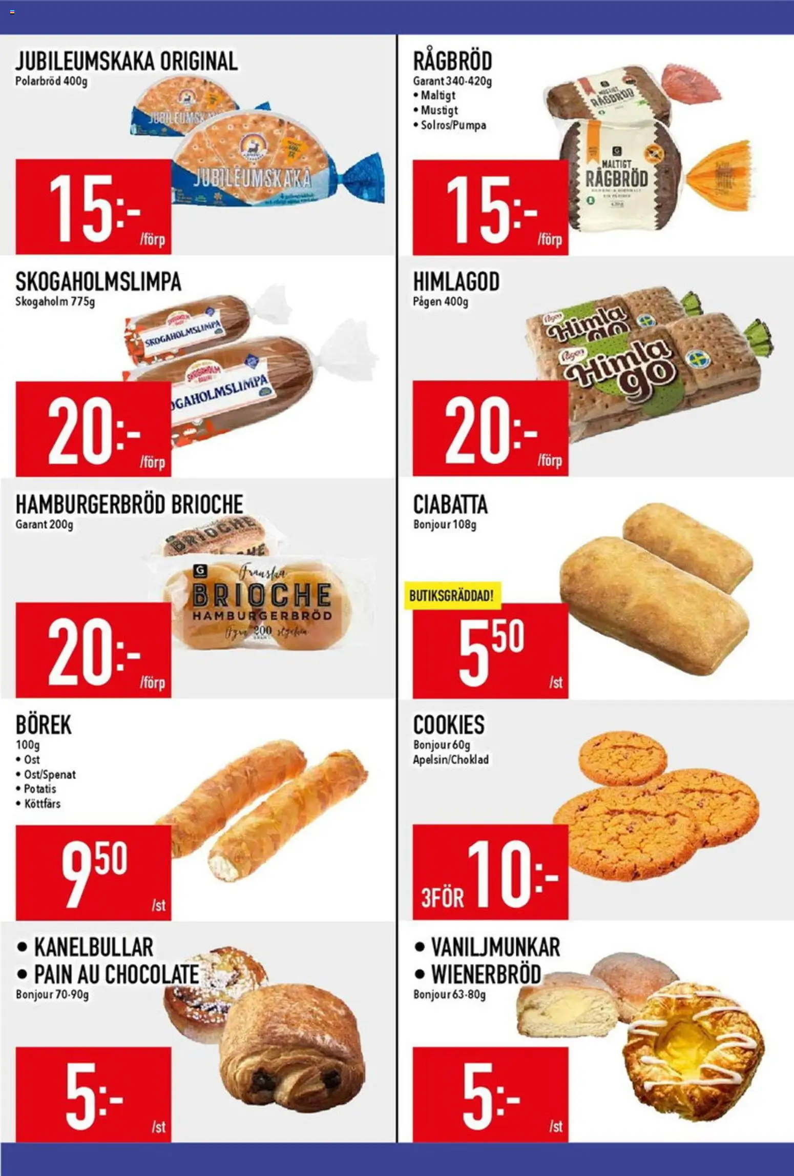 Matdax erbjudanden Reklamblad in Sverige