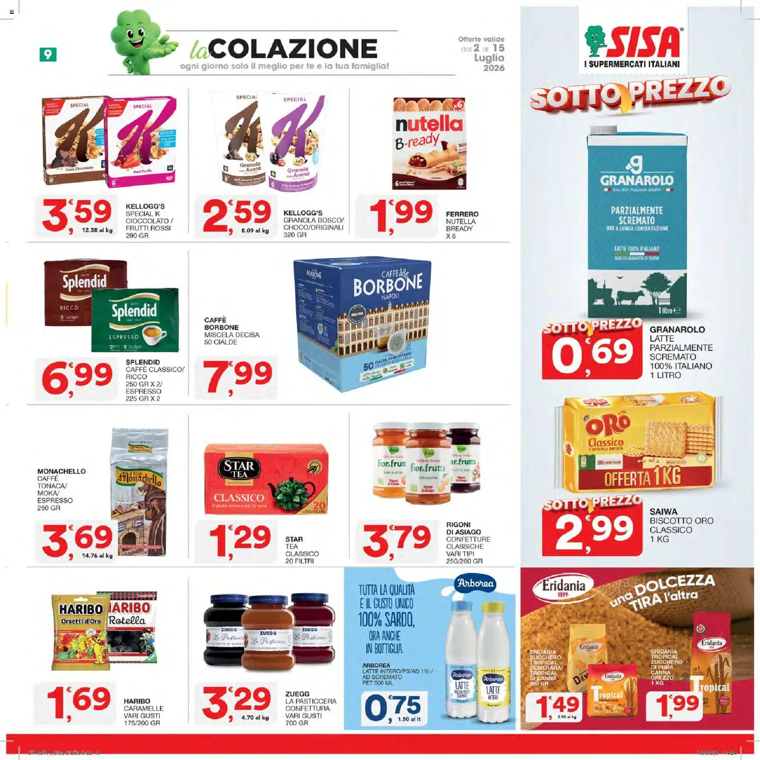 📣 Volantino SISA dal 📅 02/07/2026 - Scopri le offerte ora!🔥 | Italy