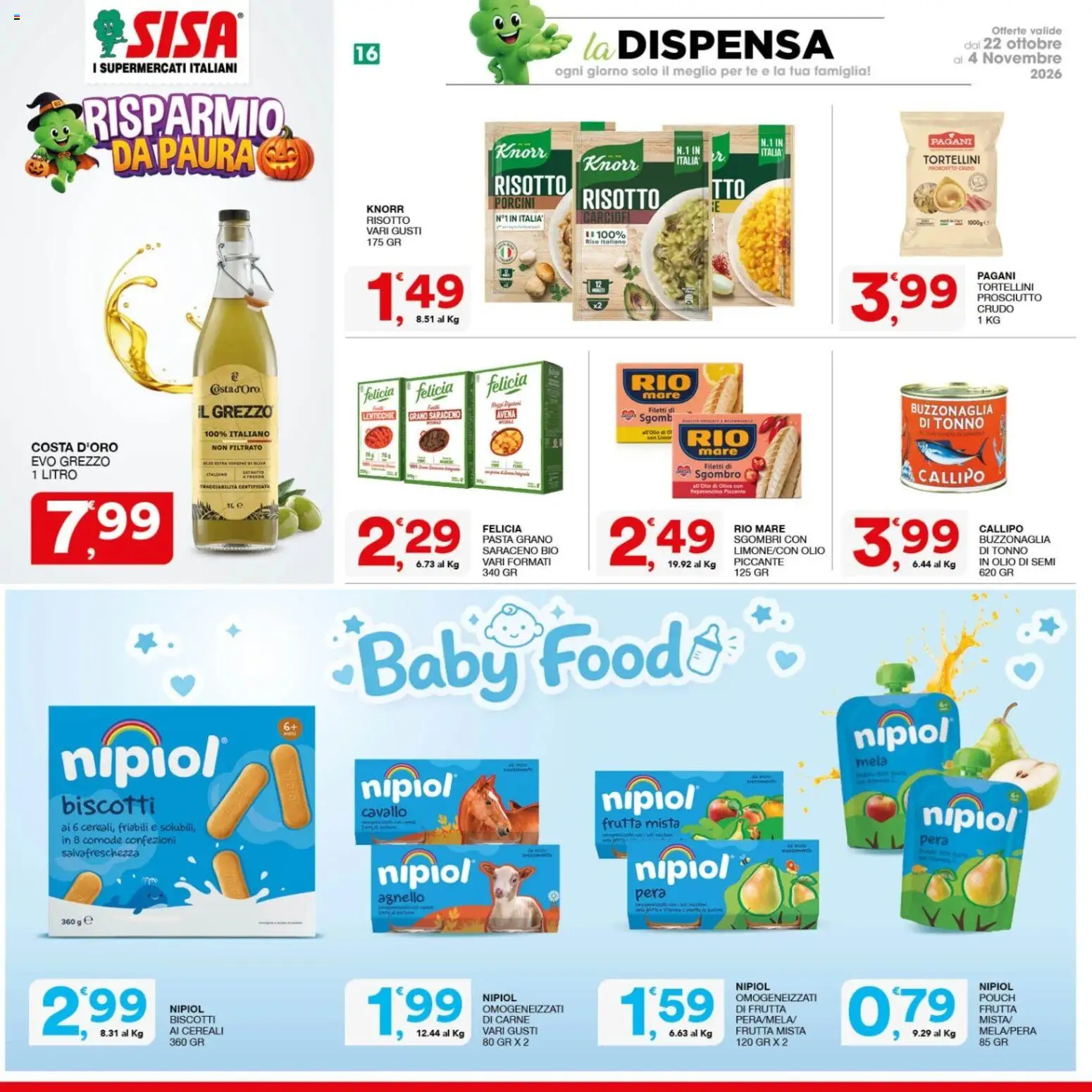 SISA volantino Volantino in Italy