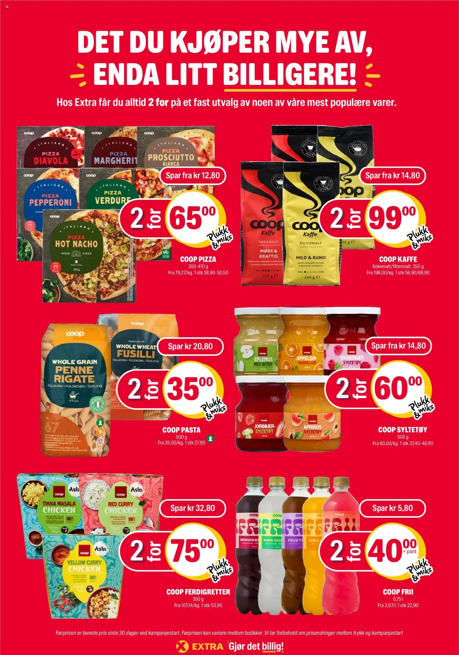 Coop Extra kundeavis Kundeavis in Norge