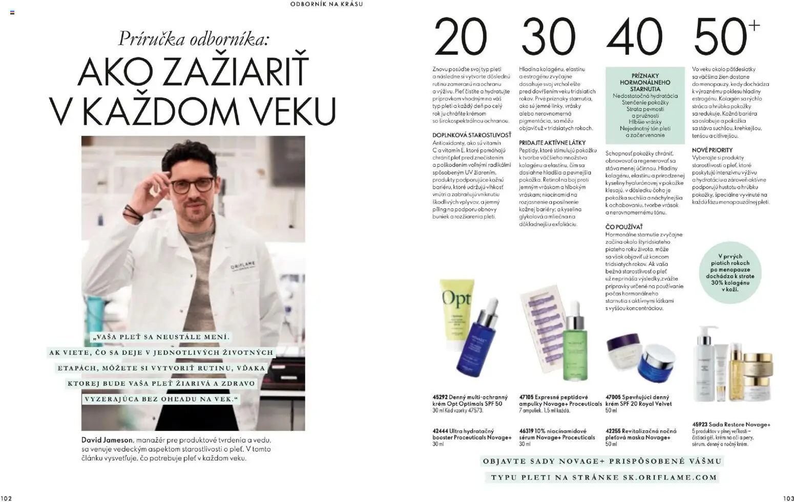Oriflame katalóg 16 2026 Leták in Slovensko