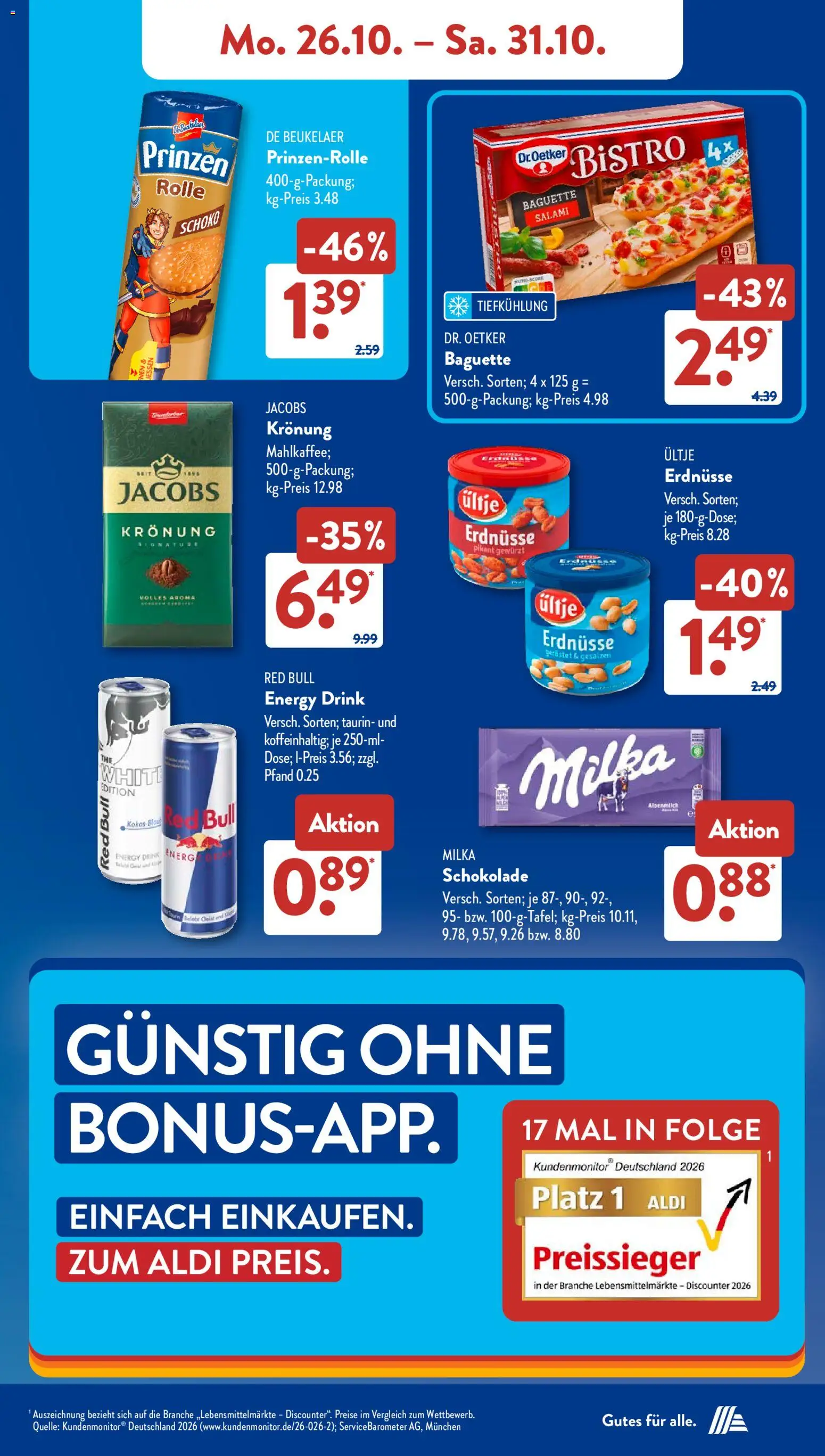 Aldi Süd Prospekt Prospekt in Deutschland