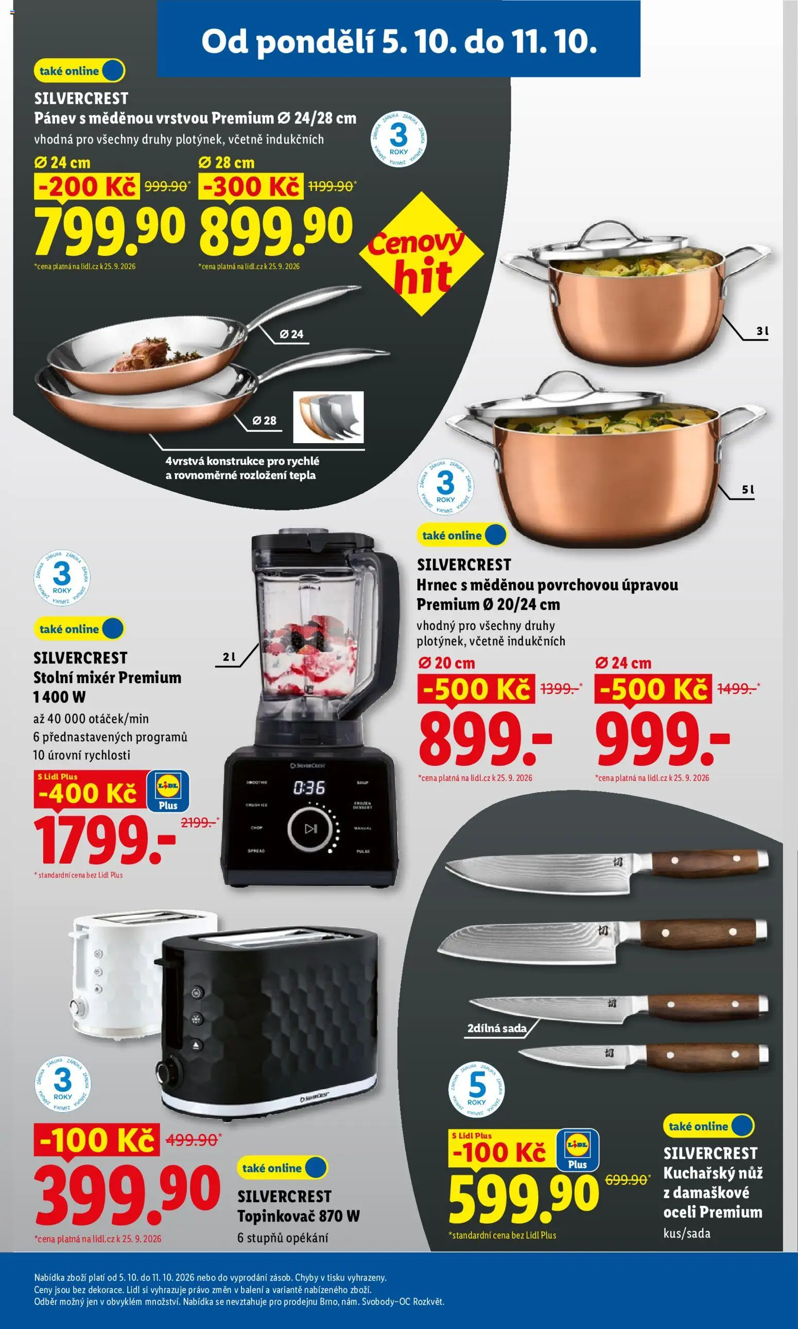 Lidl leták Leták in Česko