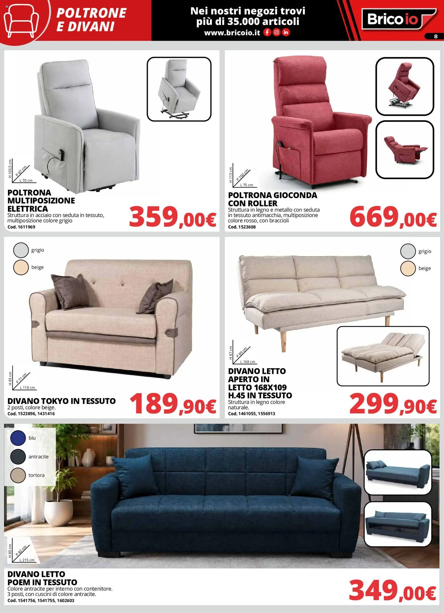 Brico io volantino Arredo Volantino in Italy