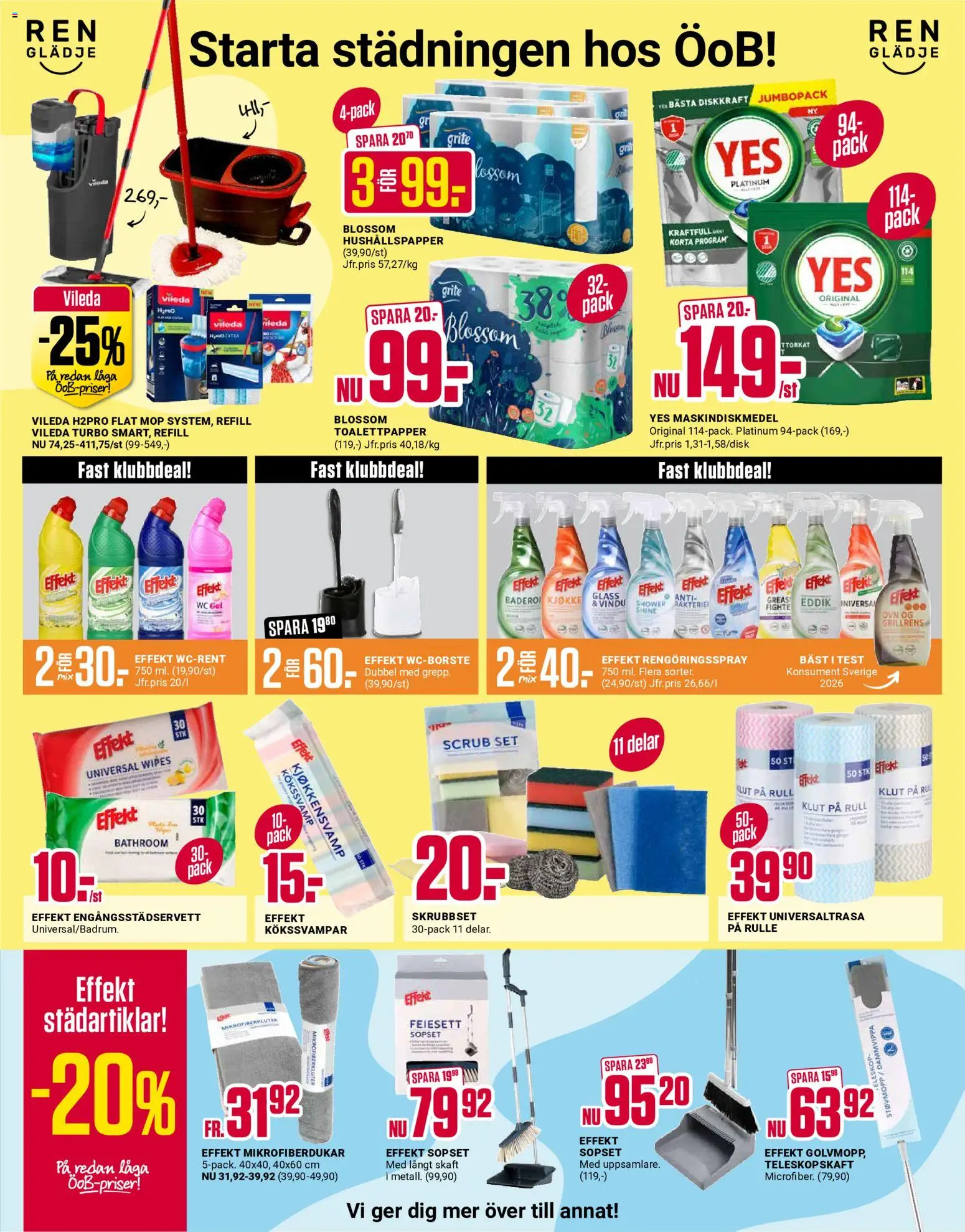 ÖoB erbjudanden Reklamblad in Sverige