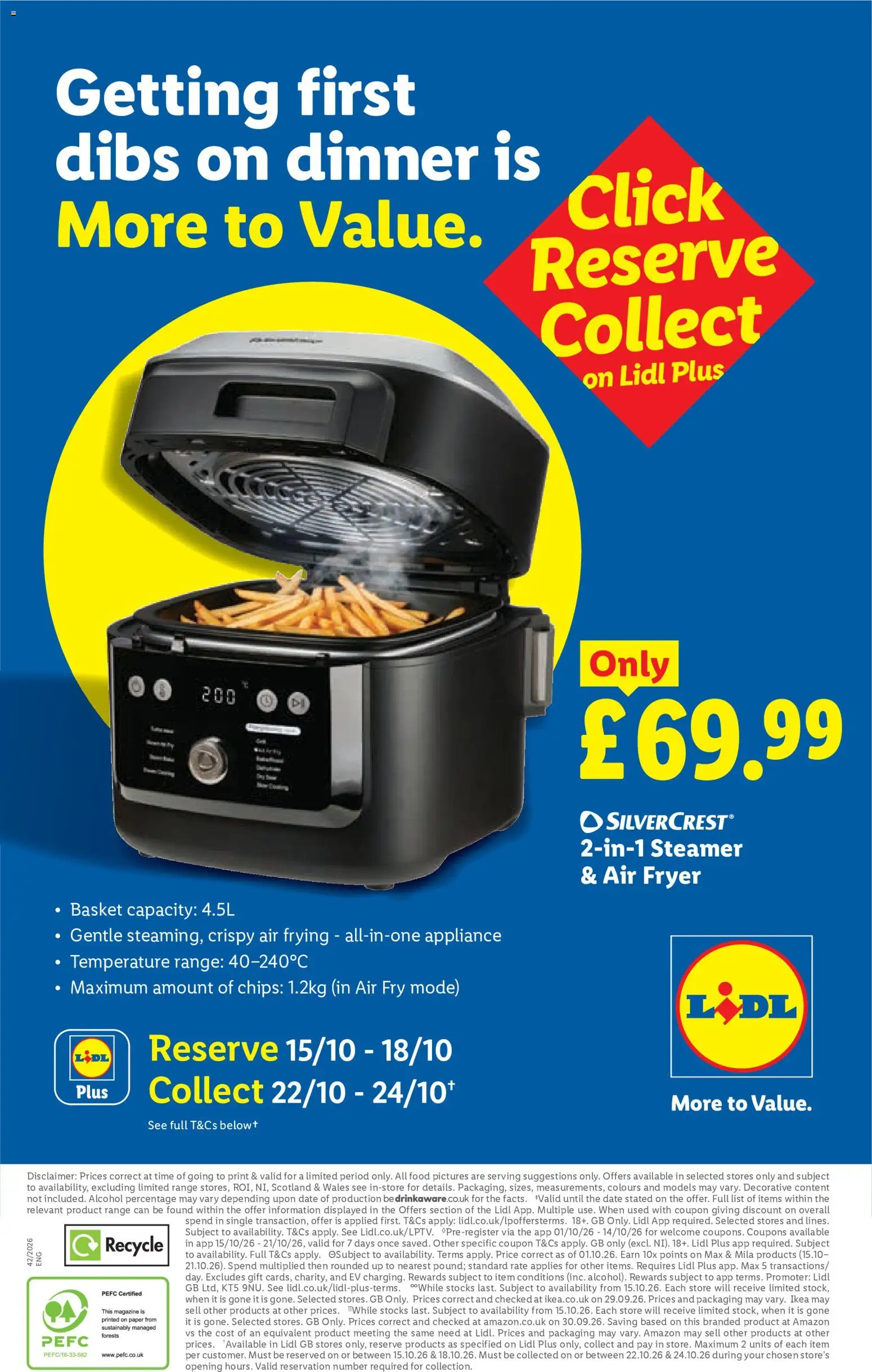 Weekly offers Lidl England Leaflet in United Kingdom