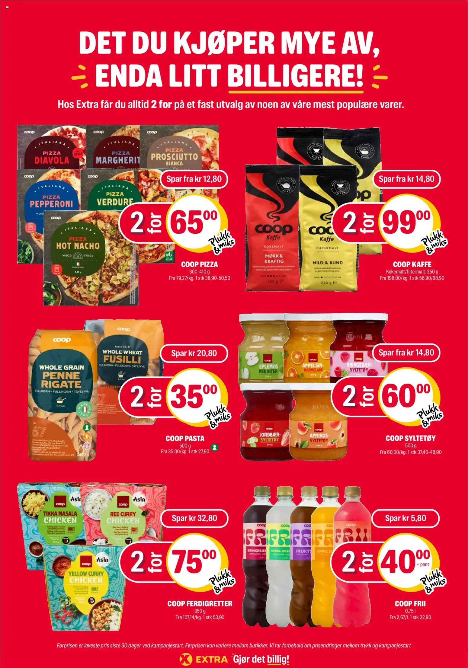Coop Extra kundeavis Kundeavis in Norge