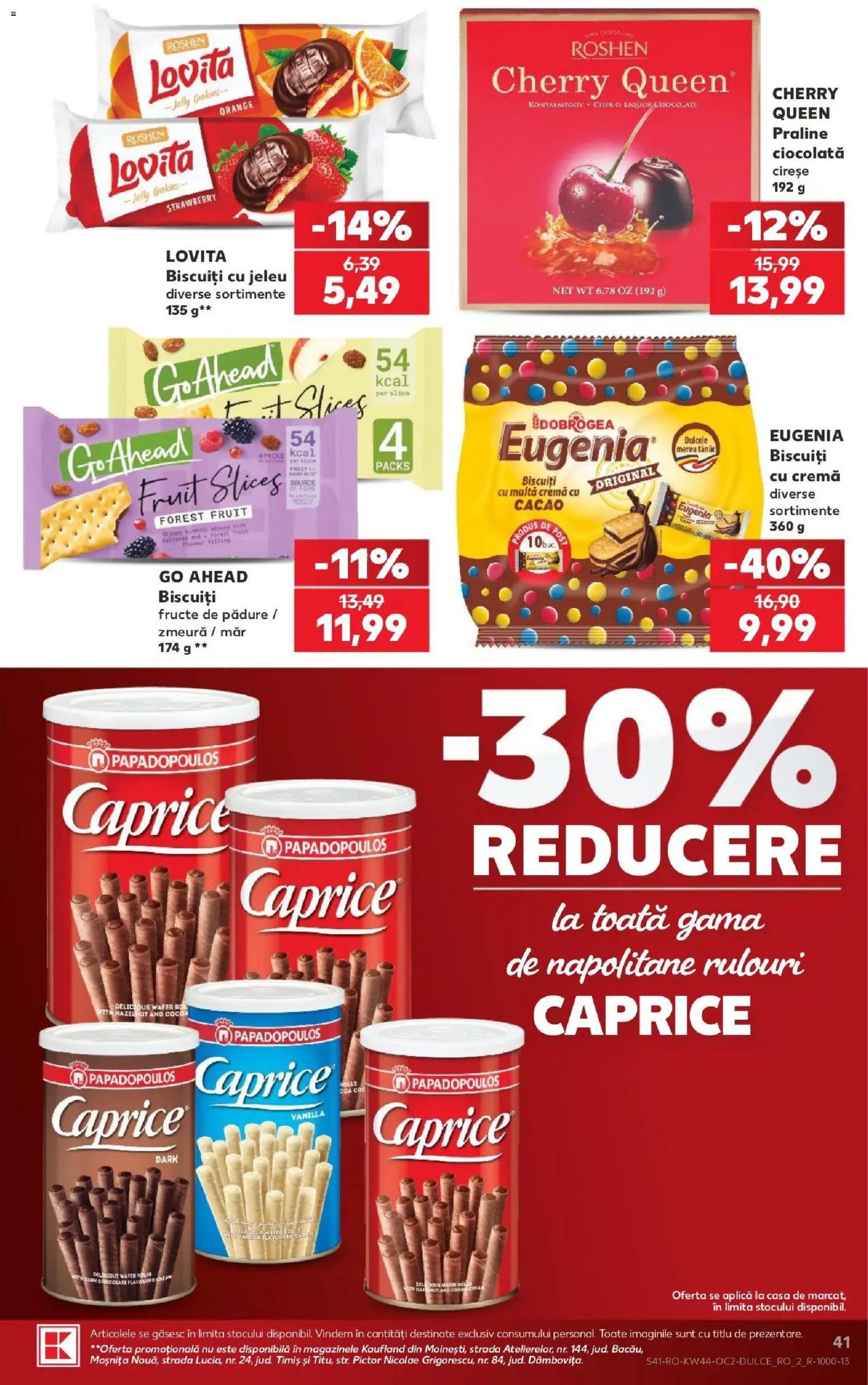 Kaufland RO akciós újság Akciós újság in Magyarország