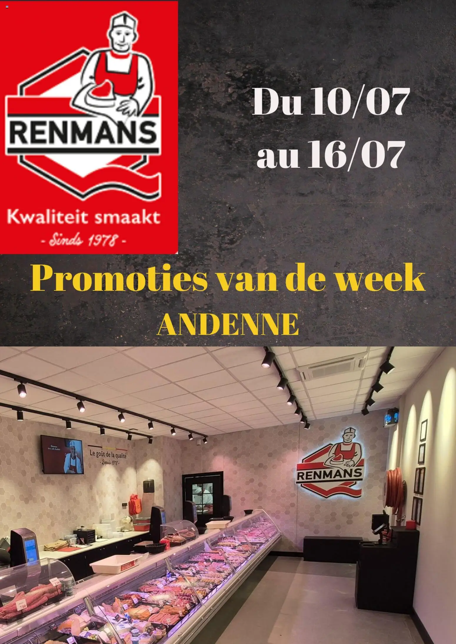 Nieuwe » Renmans folder van 10/07/2026 🤩  « is er! Ontdek geweldige aanbiedingen en bespaar. | België