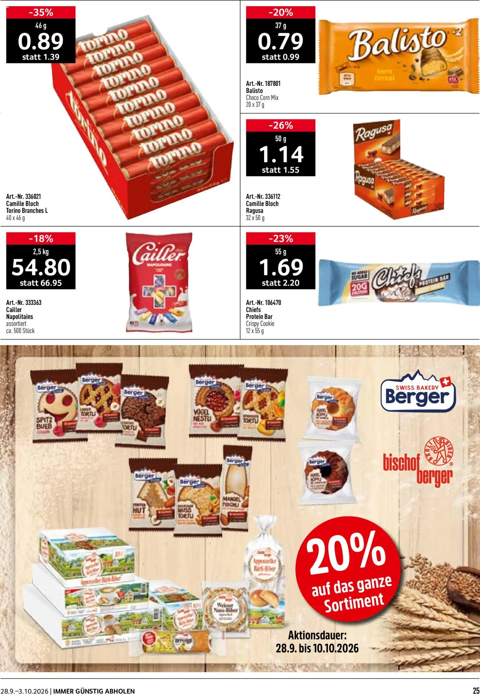Prodega aktionen Prospekt in Schweiz